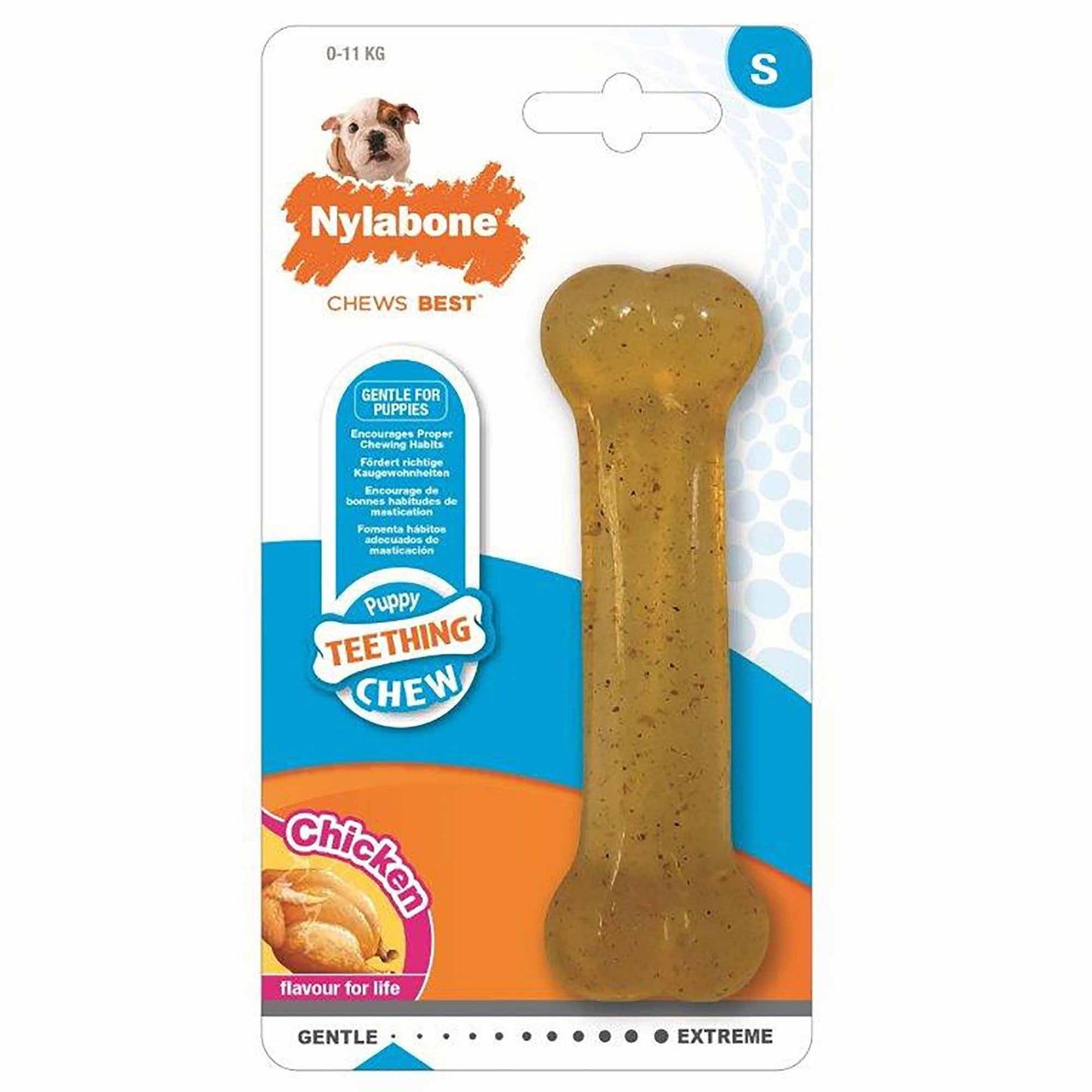 Nylabone Chicken Puppy Bone - Small