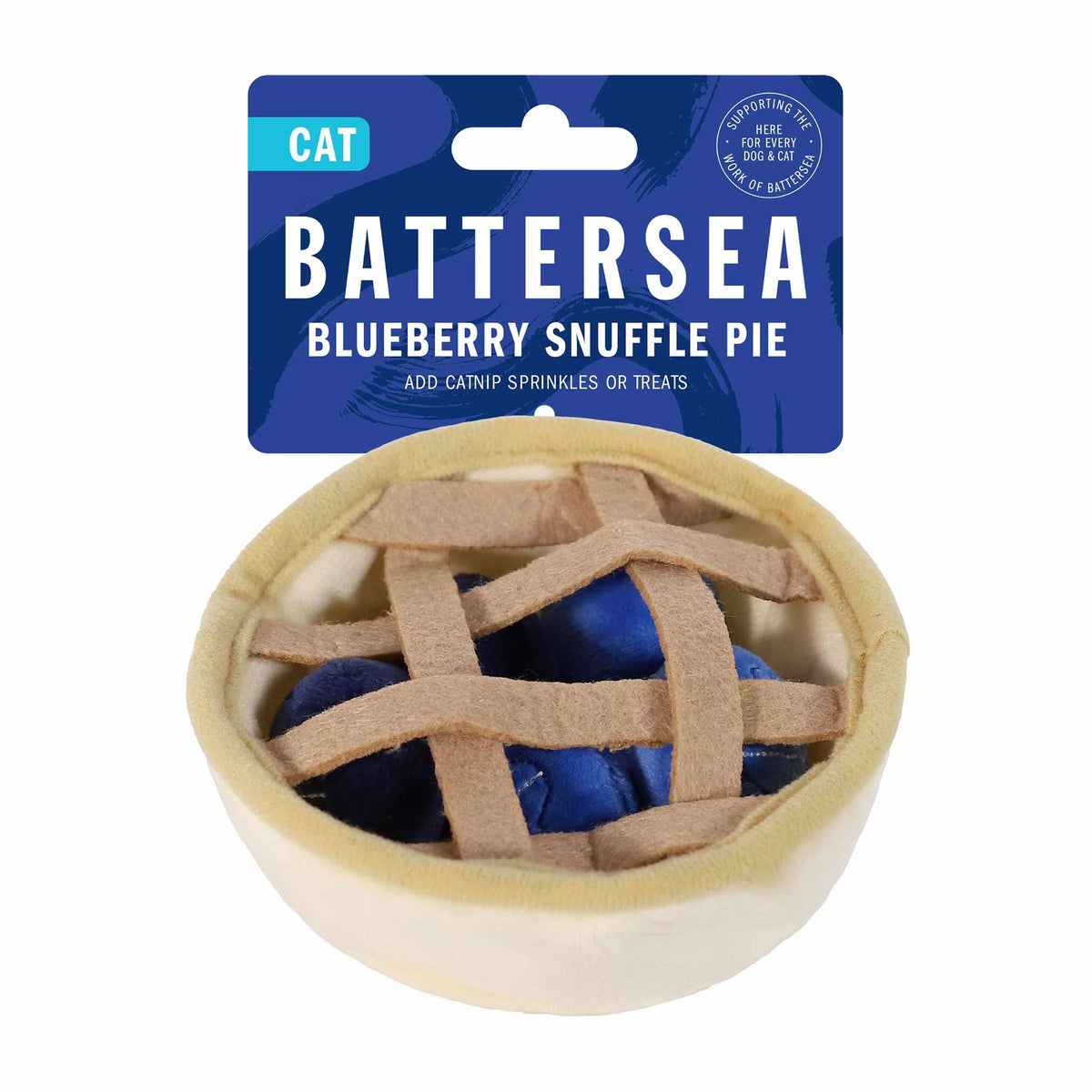 Battersea Blueberry Snuffle Pie Cat Toy