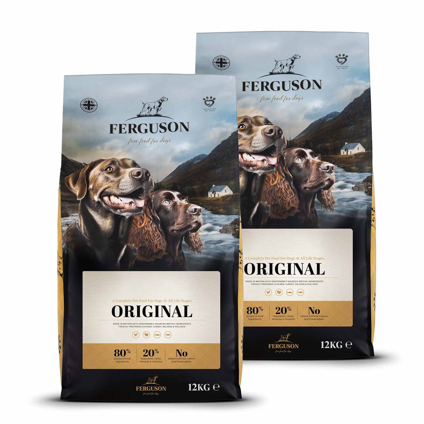 Ferguson Original 80/20 Grain Free Dry Dog Food
