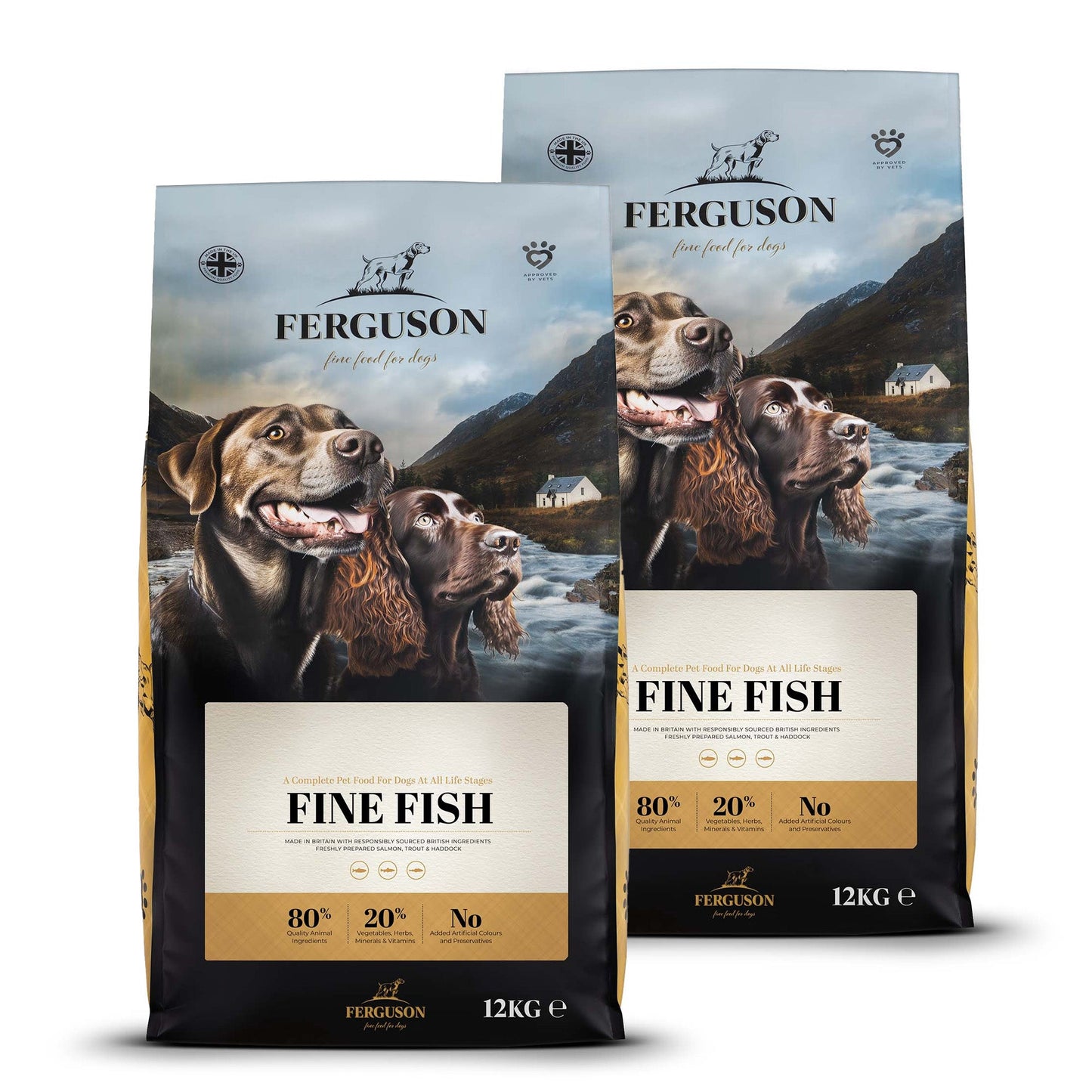 Ferguson Fine Fish 80/20 Grain Free Dry Dog Food