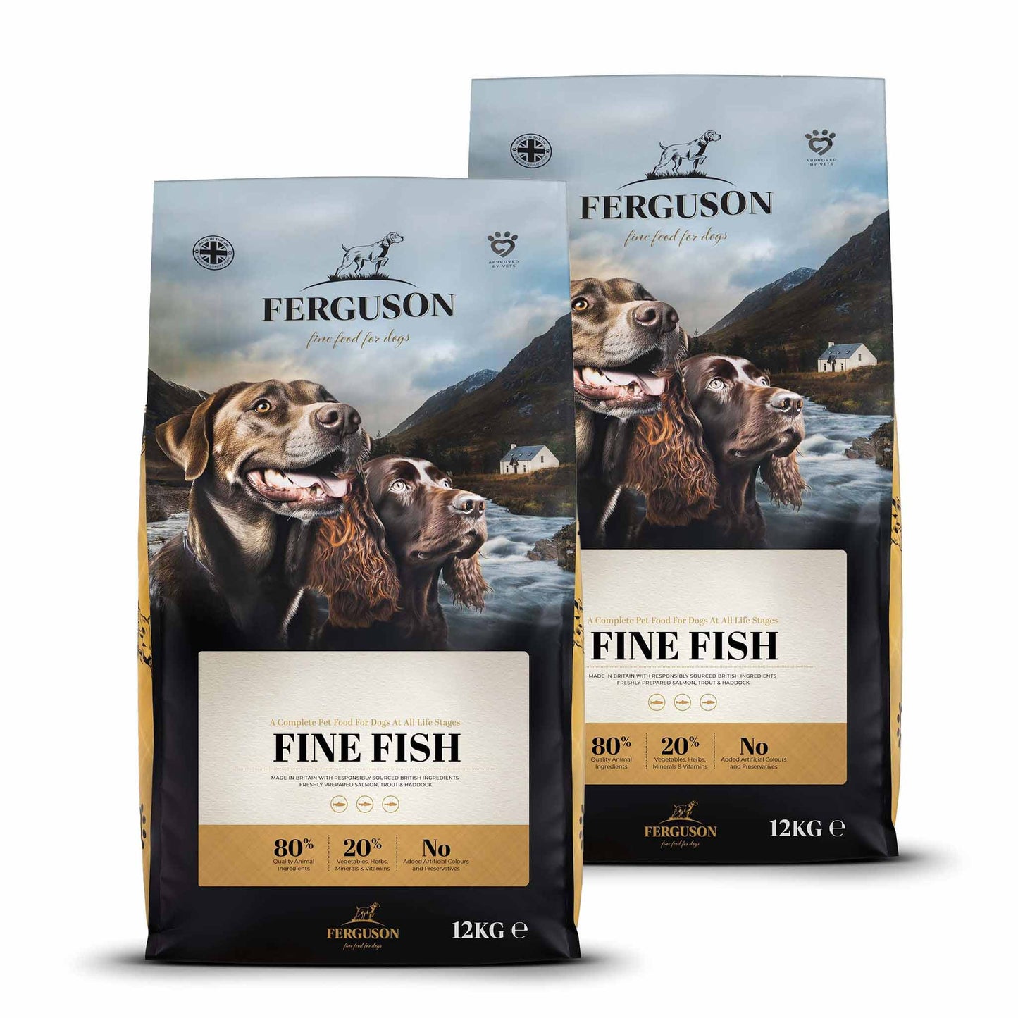 Ferguson Fine Fish 80/20 Grain Free Dry Dog Food