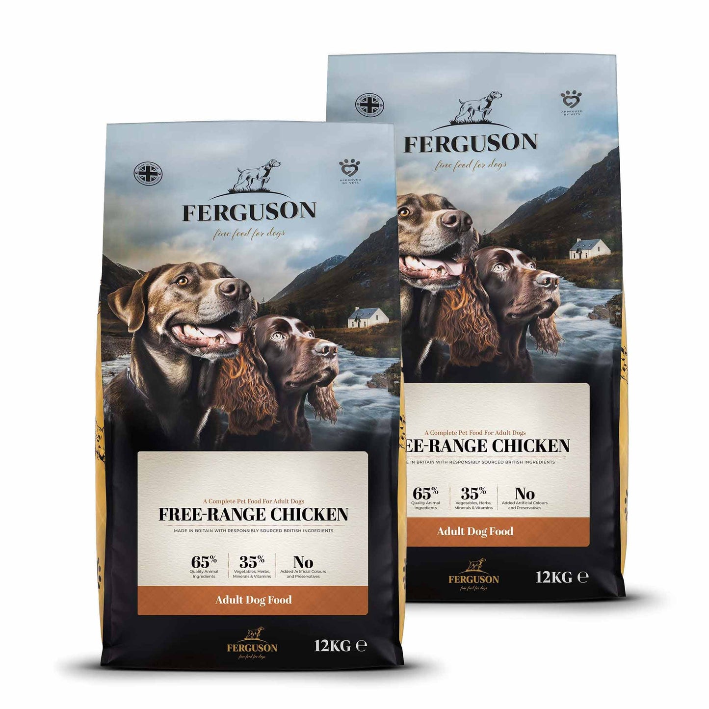 Ferguson British Free Range Chicken Adult Dry Dog Food