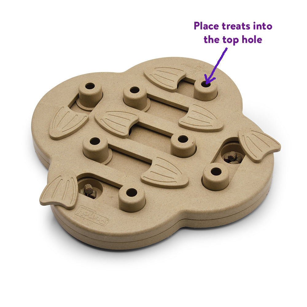 Nina Ottoson Interactive Dog Treat Puzzle - Hide n Slide