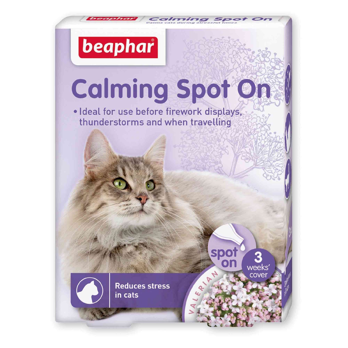 Beaphar Calming Valerian Spot On for Cats