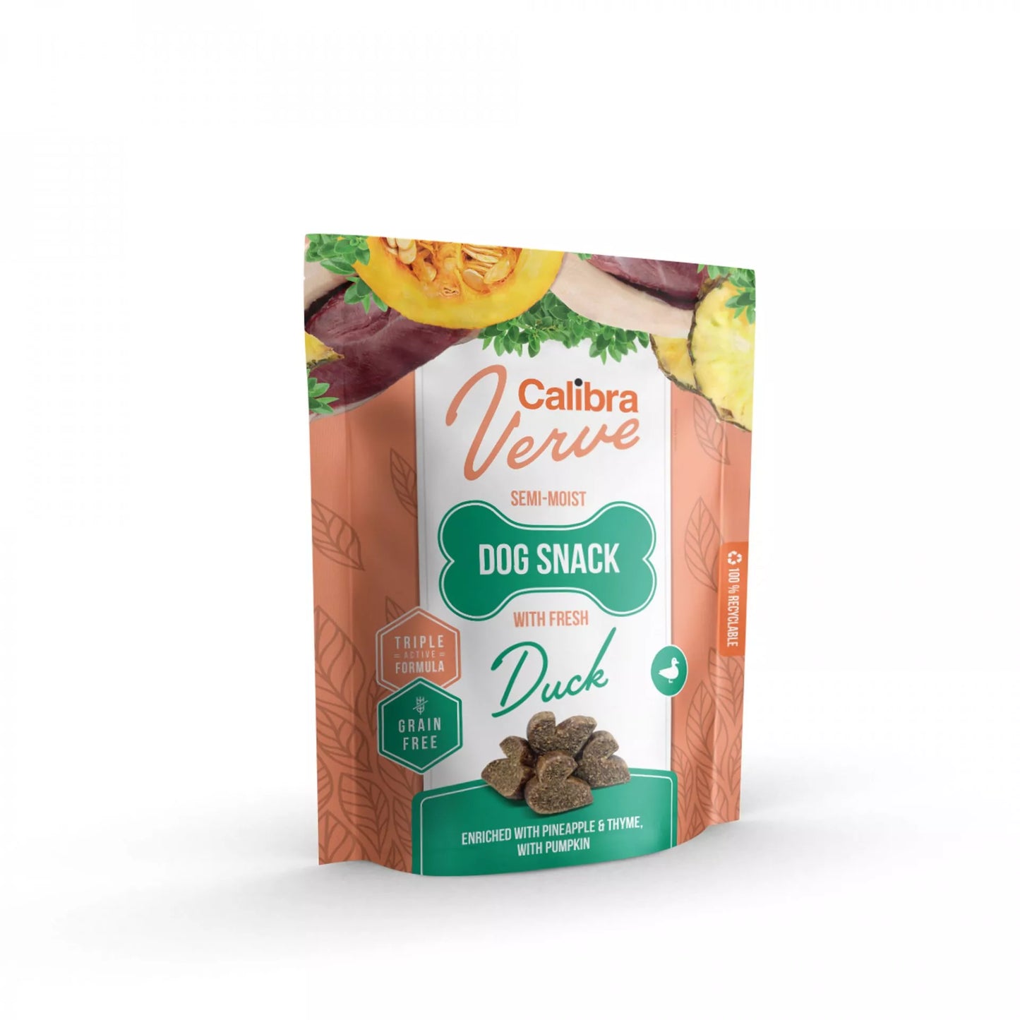Calibra Verve Semi Moist Dog Treats - Duck