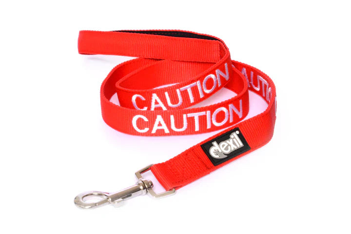 Friendly Dog Collars - "Caution" Dog Lead