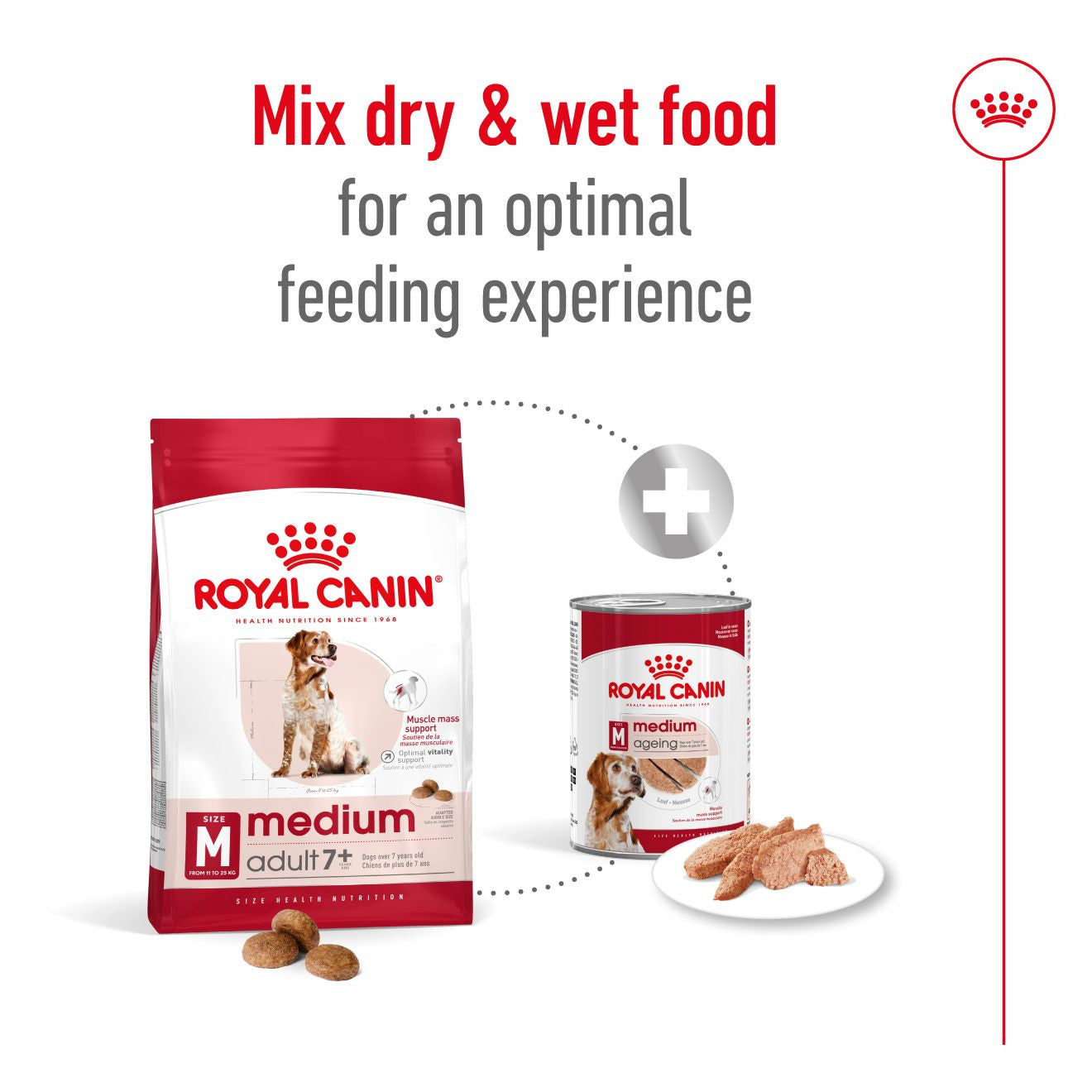 Royal Canin Size Health Nutrition Medium 7+ Mature Dry Dog Food