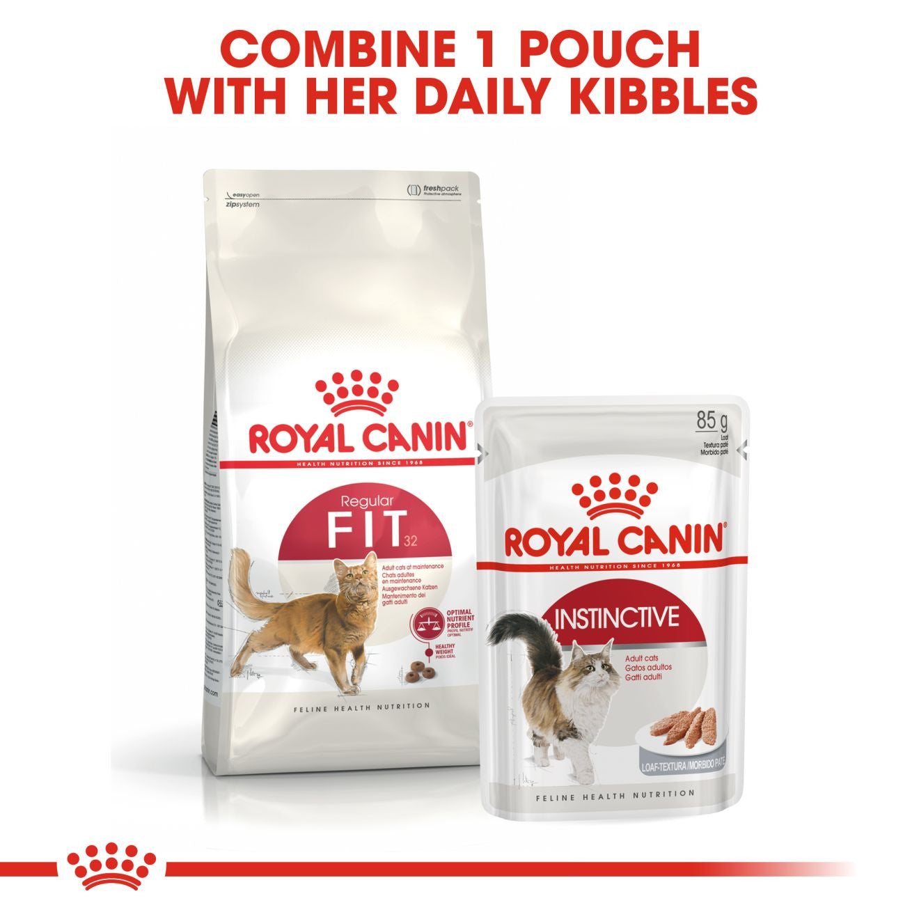 ROYAL CANIN Regular Fit 32 Adult Dry Cat Food