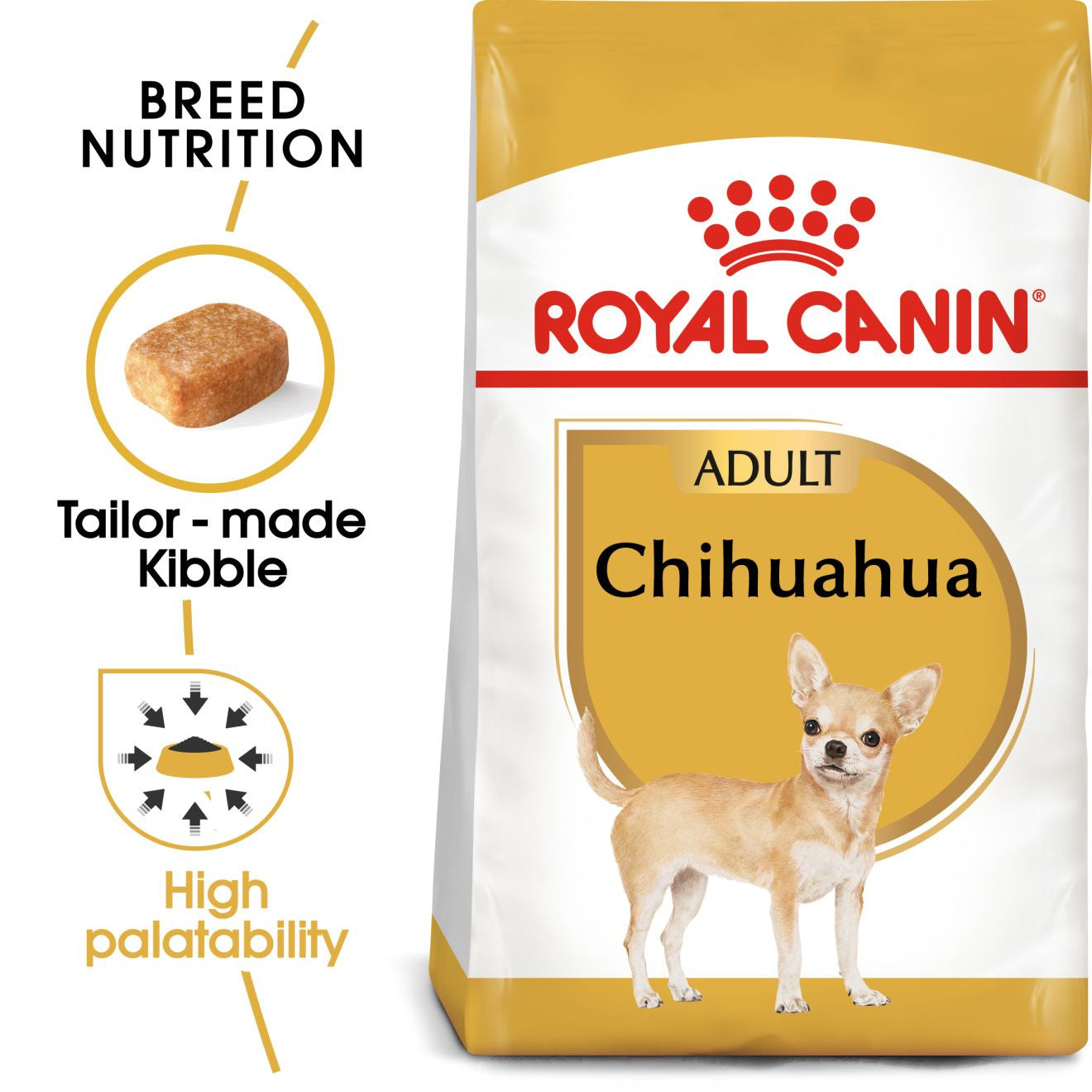 Royal Canin Breed Health Nutrition Chihuahua Adult Dry Dog Food