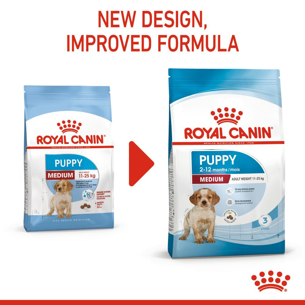 Royal Canin Size Health Nutrition Medium Puppy Dry Dog Food