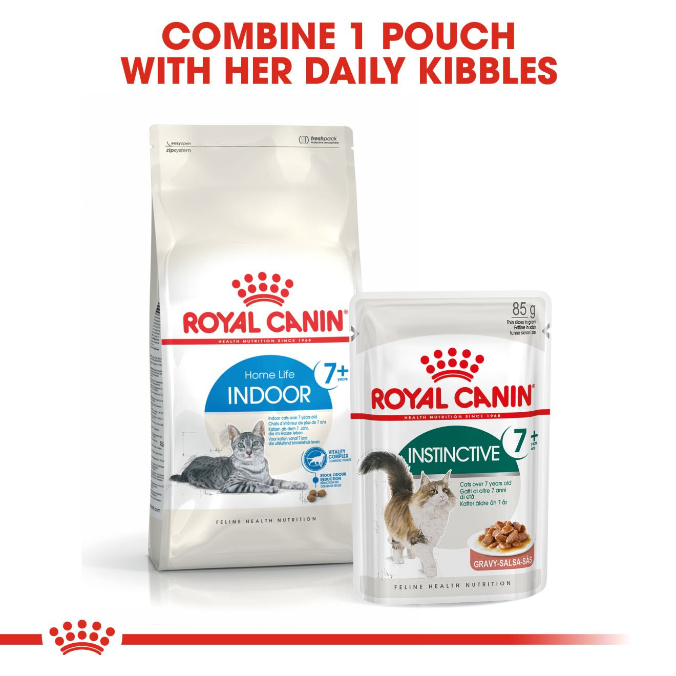 ROYAL CANIN Indoor 7+ Dry Adult Cat Food