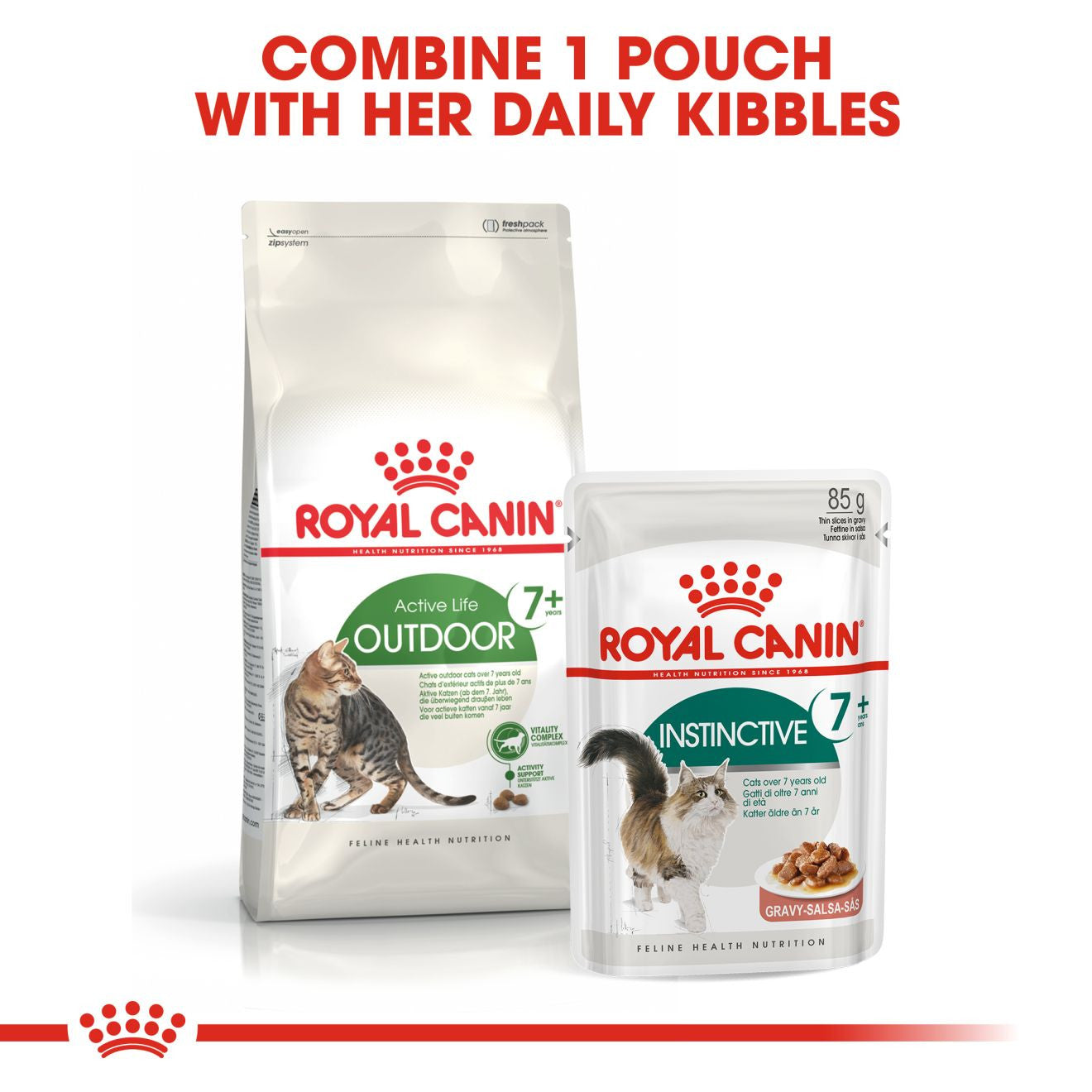 ROYAL CANIN Outdoor 7+ Dry Adult Cat Food