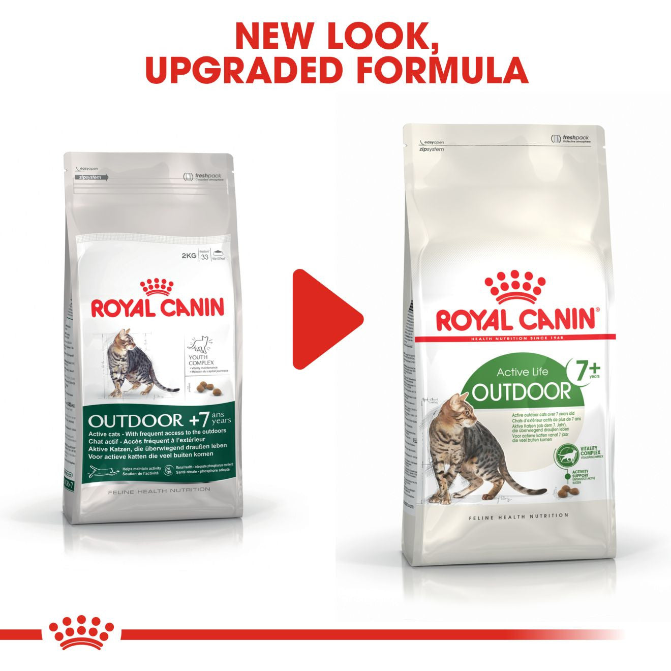 ROYAL CANIN Outdoor 7+ Dry Adult Cat Food