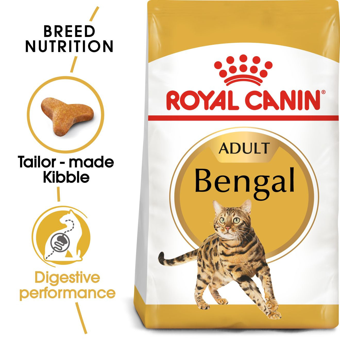 ROYAL CANIN Breed Health Nutrition Bengal Adult Dry Cat Food