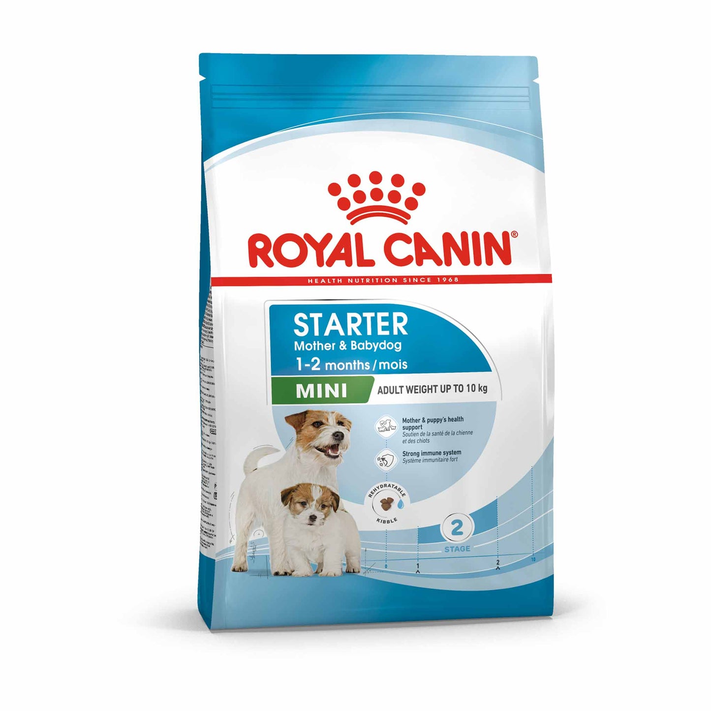 Royal Canin Size Health Nutrition Mini Starter Mother and Baby Puppy Dry Dog Food - 4kg