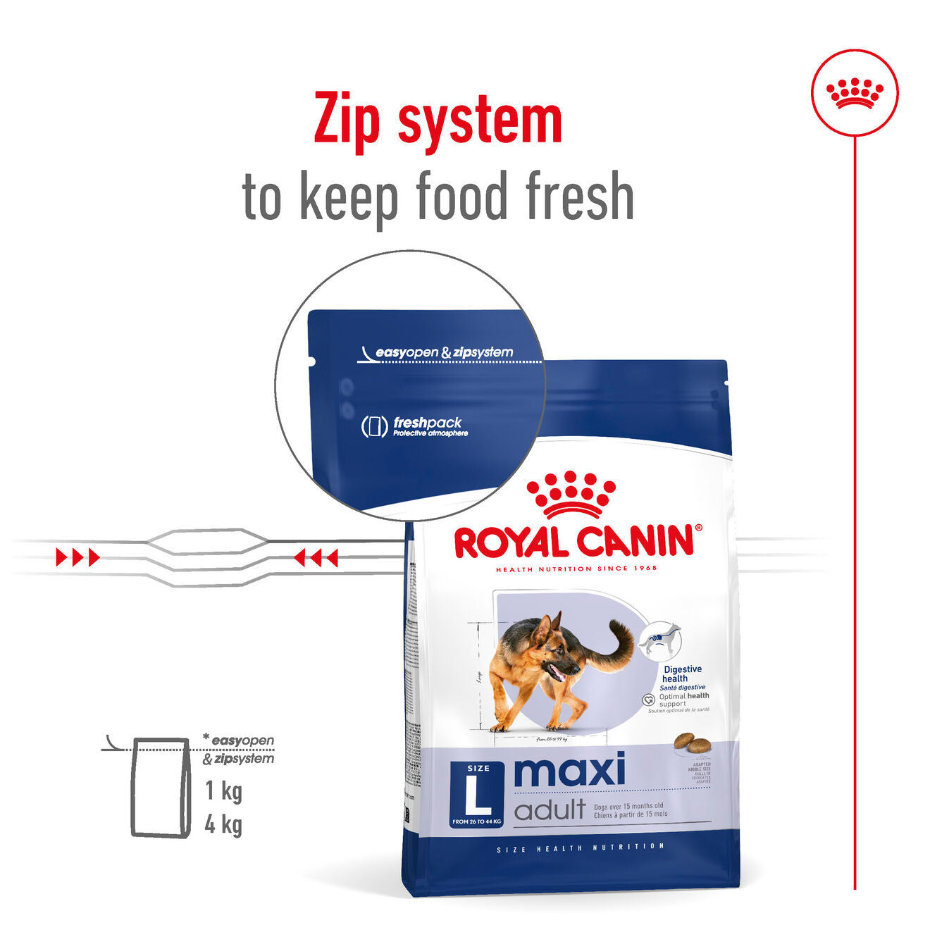 Royal Canin Size Health Nutrition Maxi Adult Dry Dog Food