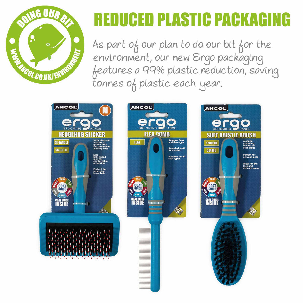 Ergo Bristle Dog Brush