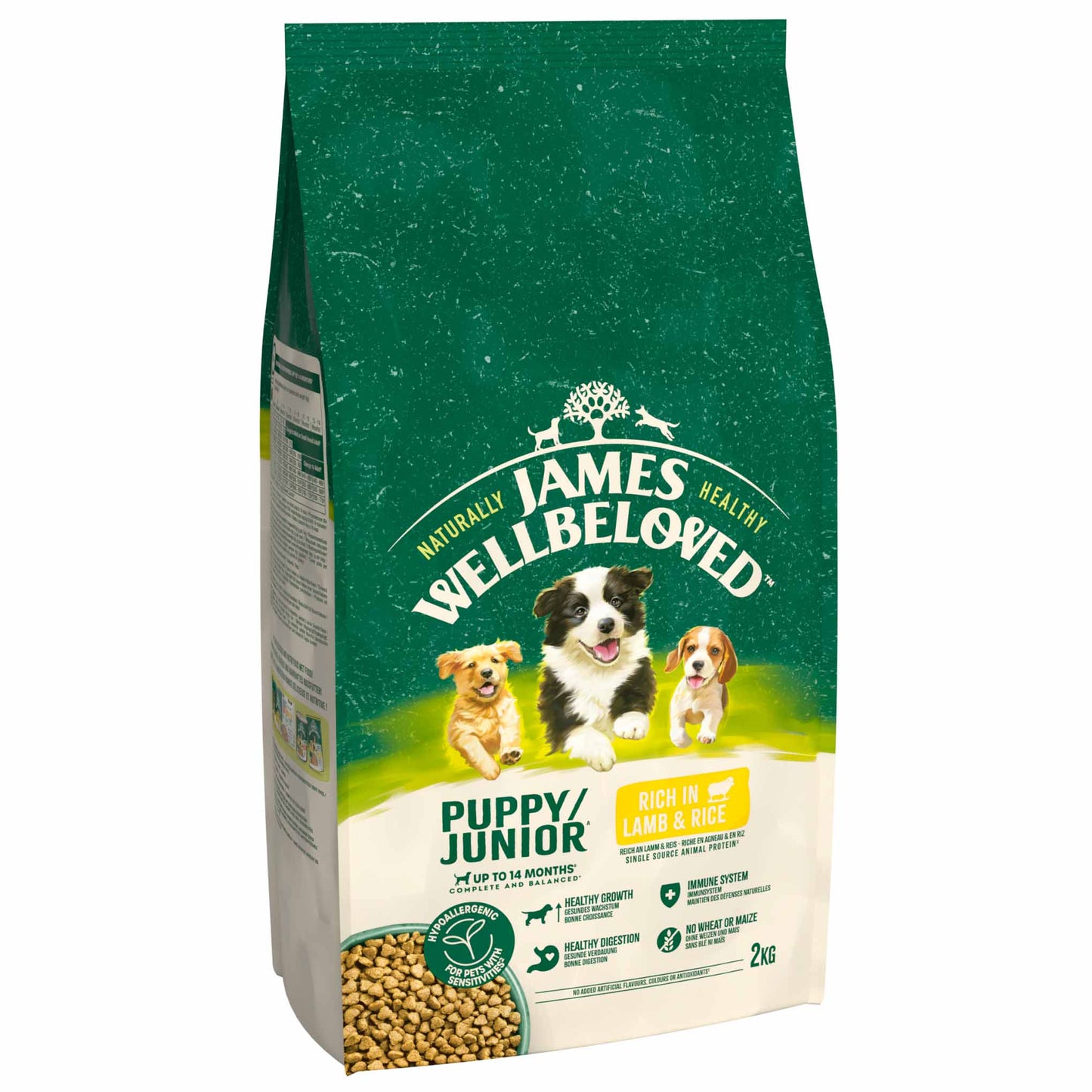James Wellbeloved Puppy Dry Dog Food - Lamb & Rice