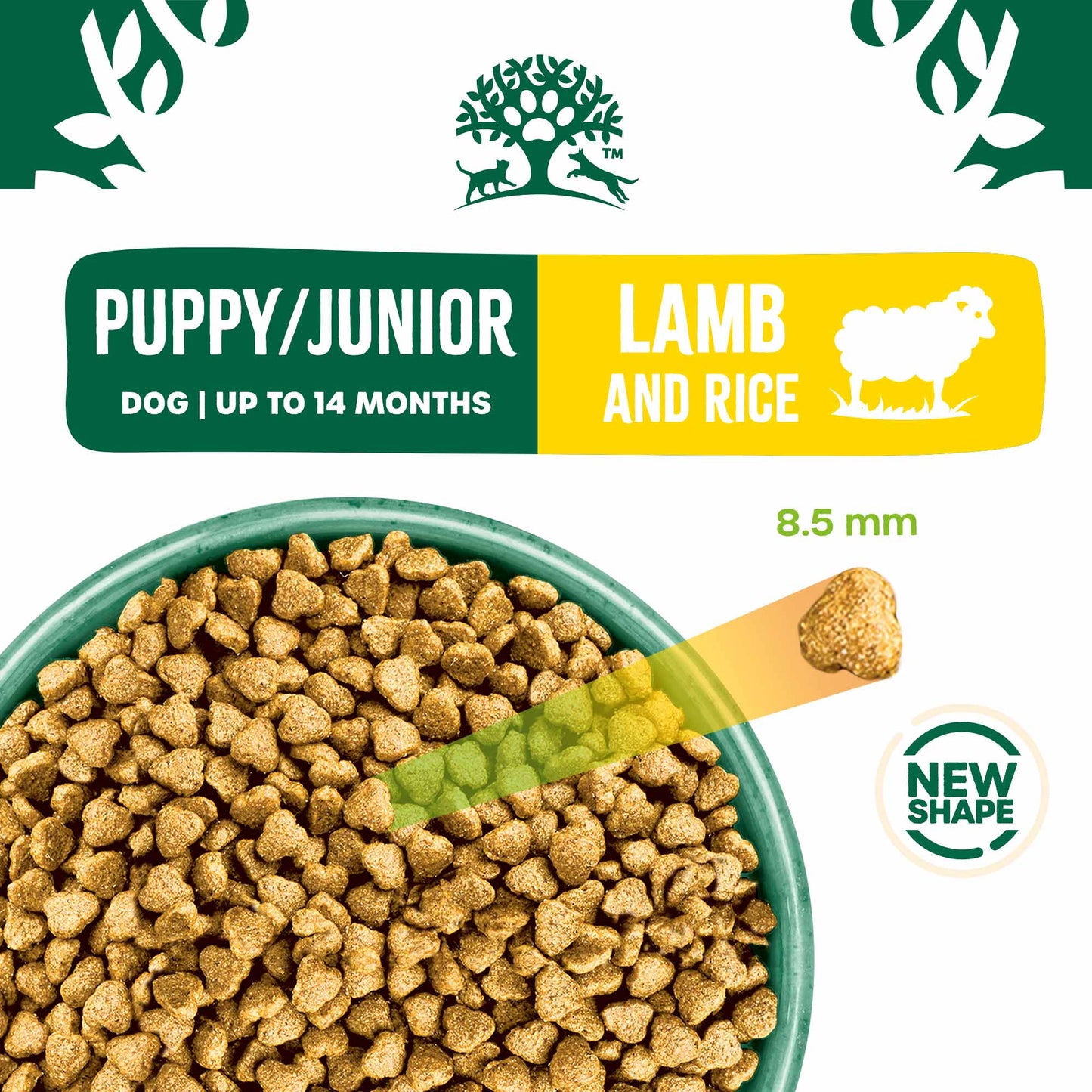 James Wellbeloved Puppy Dry Dog Food - Lamb & Rice