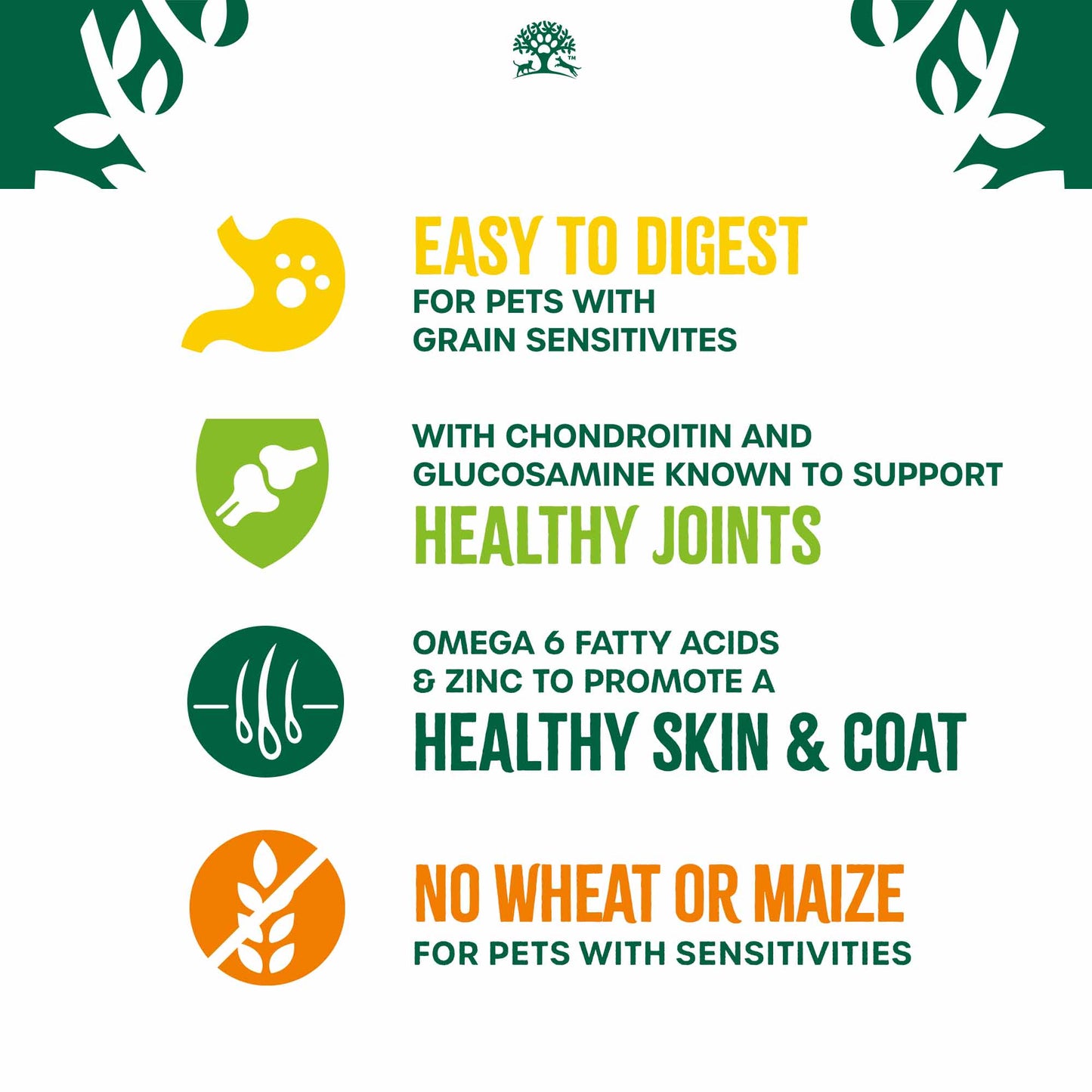 James Wellbeloved Grain Free Senior Dry Dog Food - Lamb & Veg