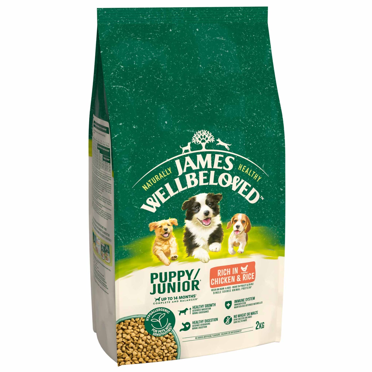 James Wellbeloved Puppy Dry Dog Food - Chicken & Rice