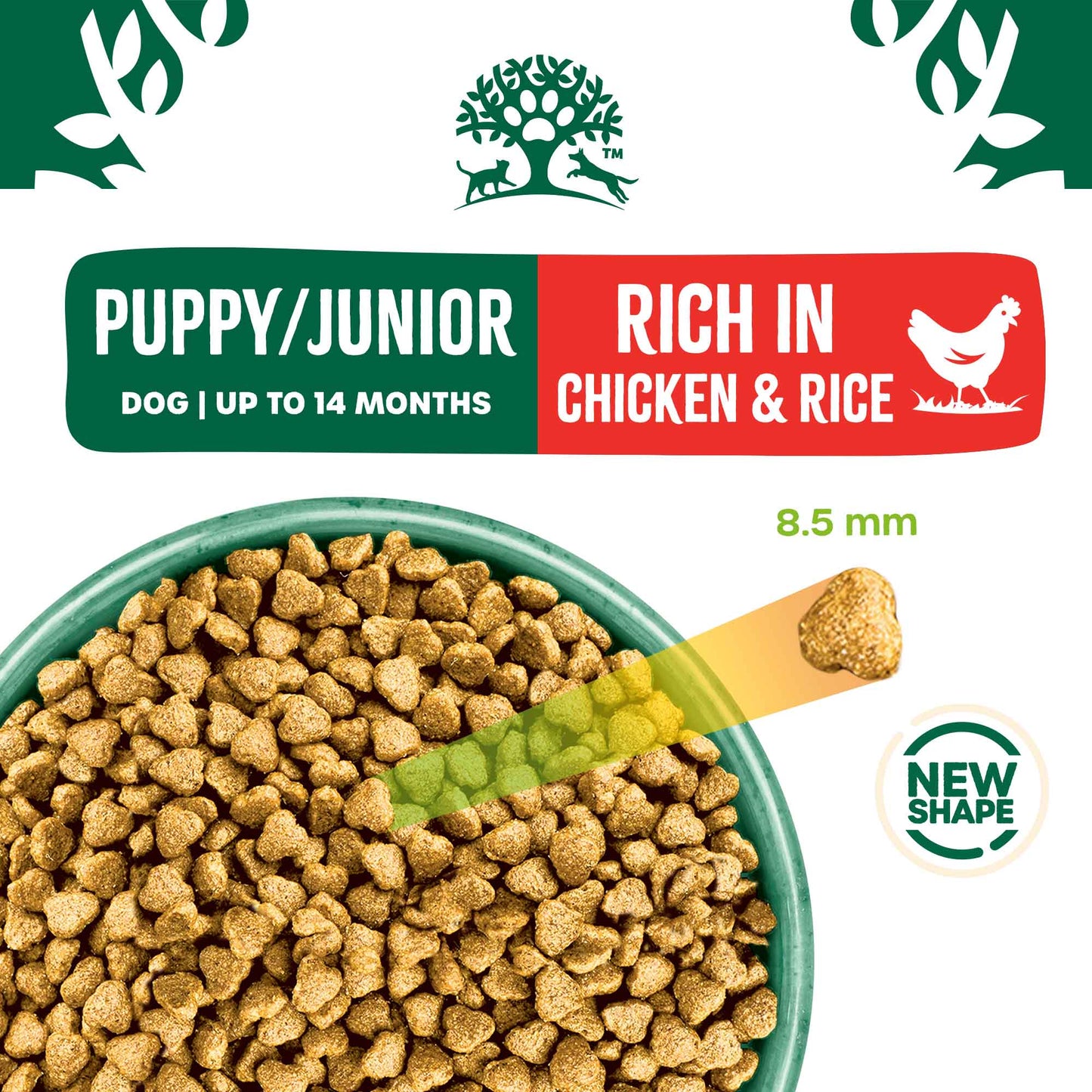 James Wellbeloved Puppy Dry Dog Food - Chicken & Rice