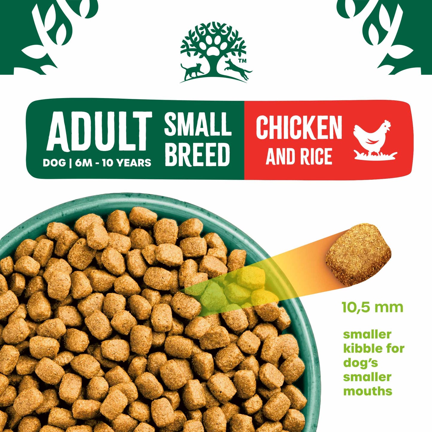 James Wellbeloved Small Breed Adult Dry Dog Food - Chicken & Rice