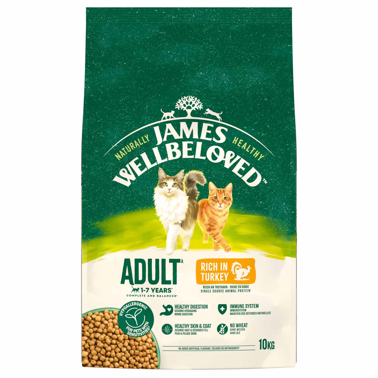 James Wellbeloved Adult Dry Cat Food - Turkey