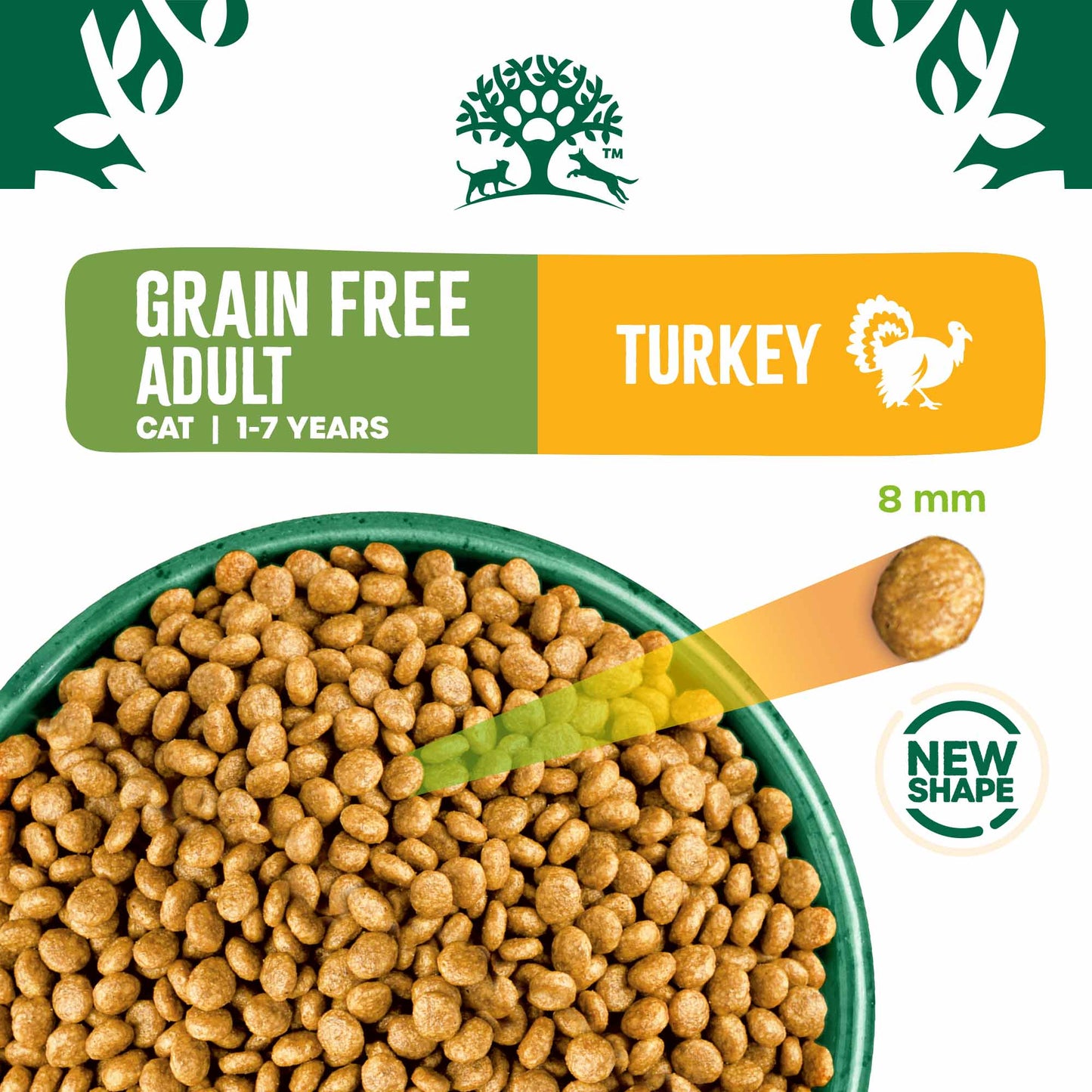 James Wellbeloved Grain Free Adult Dry Cat Food - Turkey