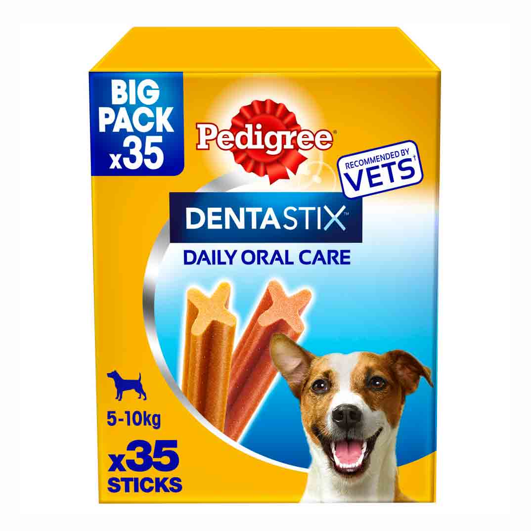 Pedigree Dentastix Daily Dental Chew - Small Dog - 35 Sticks