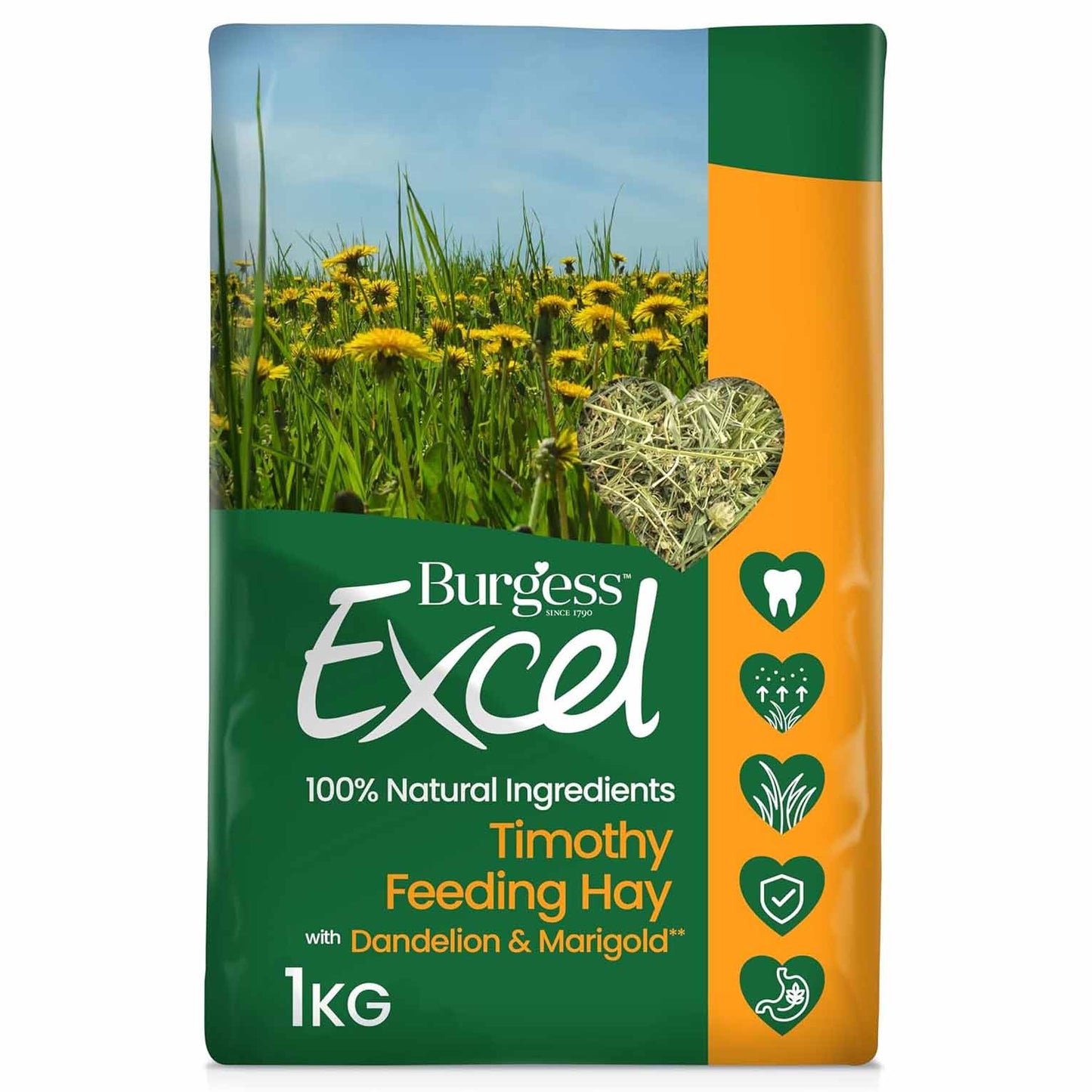 Burgess Excel Dandelion and Marigold Feeding Hay