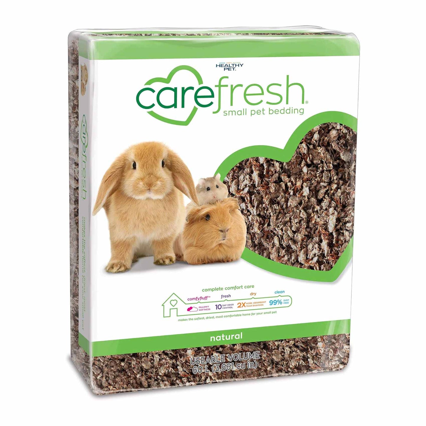 Carefresh Natural Pet Bedding - 60Ltr