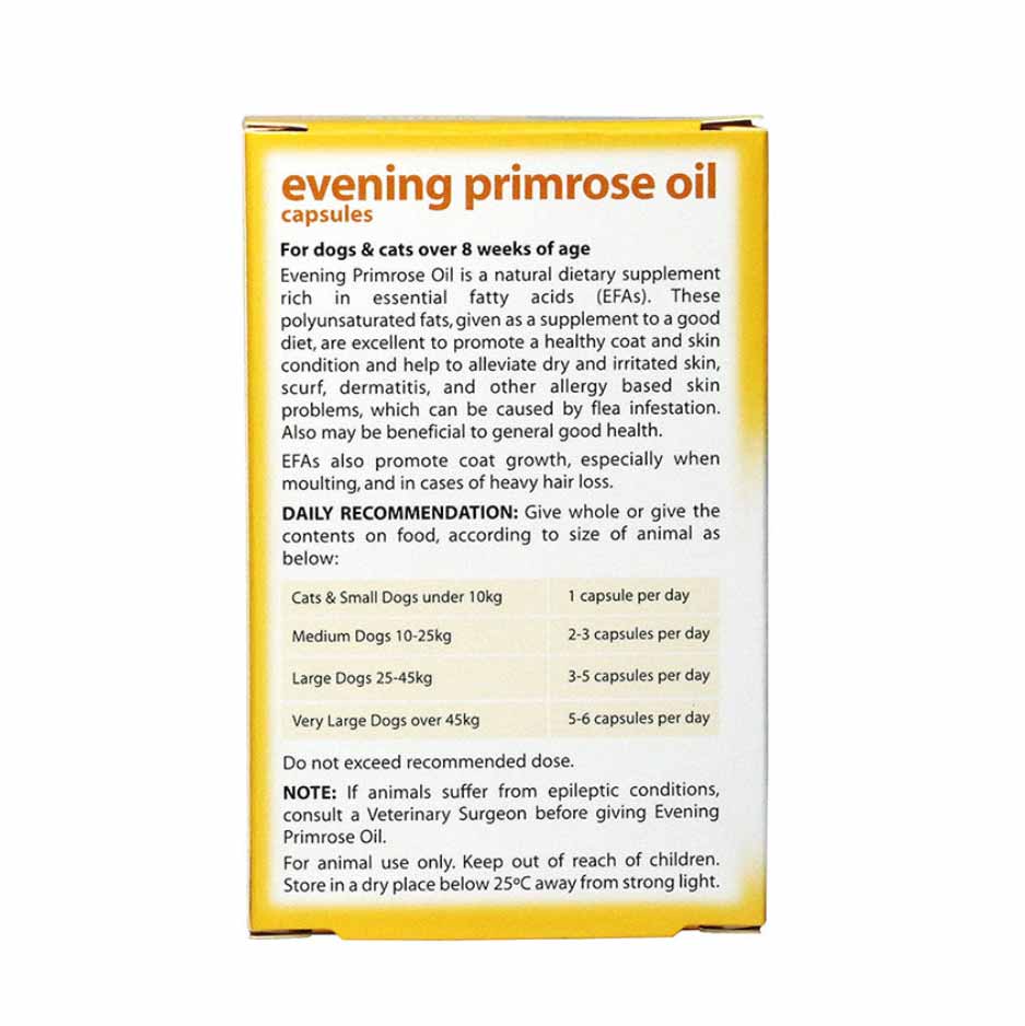 Johnsons Evening Primrose Oil Capsules - 500mg - Pack of 60