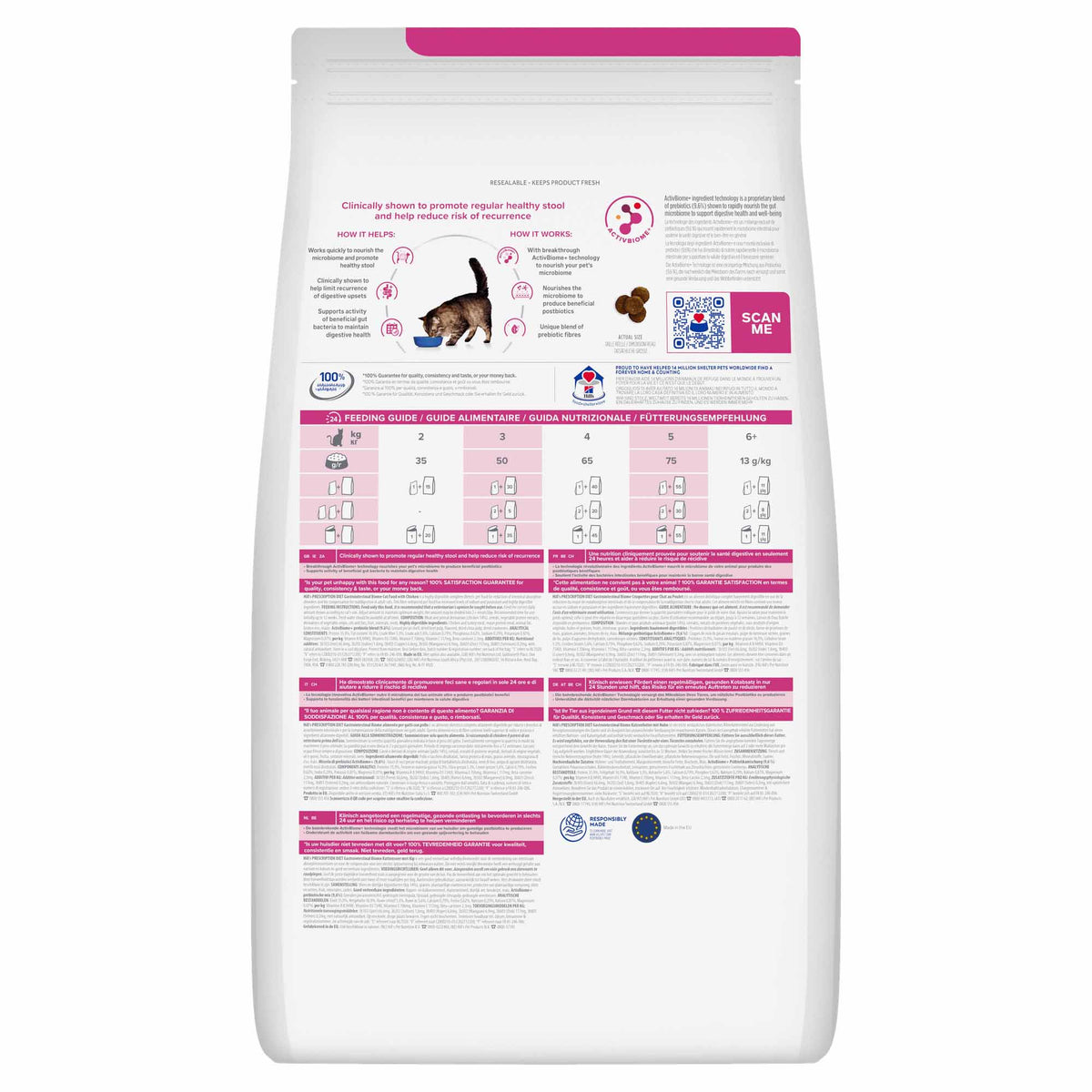 Hills Prescription Diet Gastrointestinal Biome Dry Cat Food - Chicken
