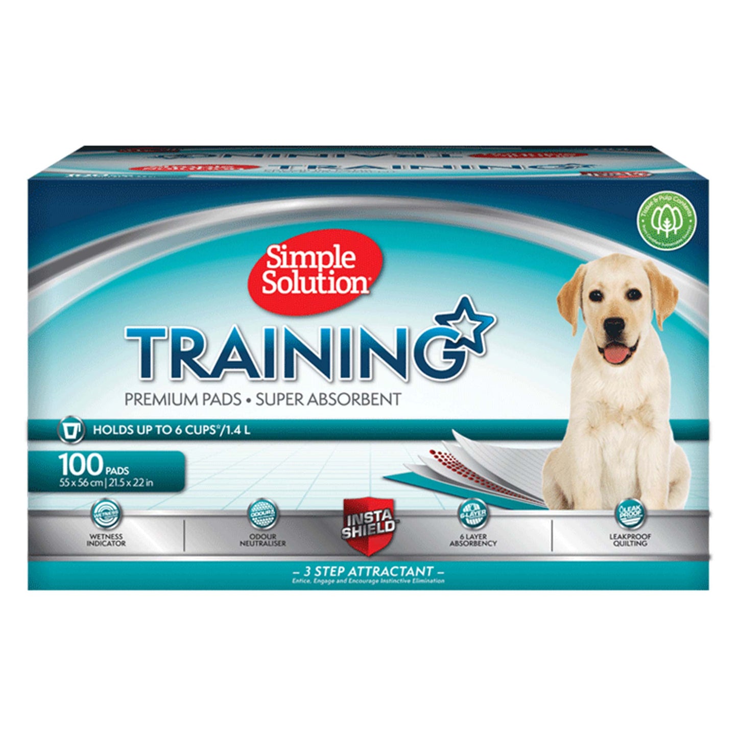 Simple Solution Economy Puppy Training Pads - Box of 100
