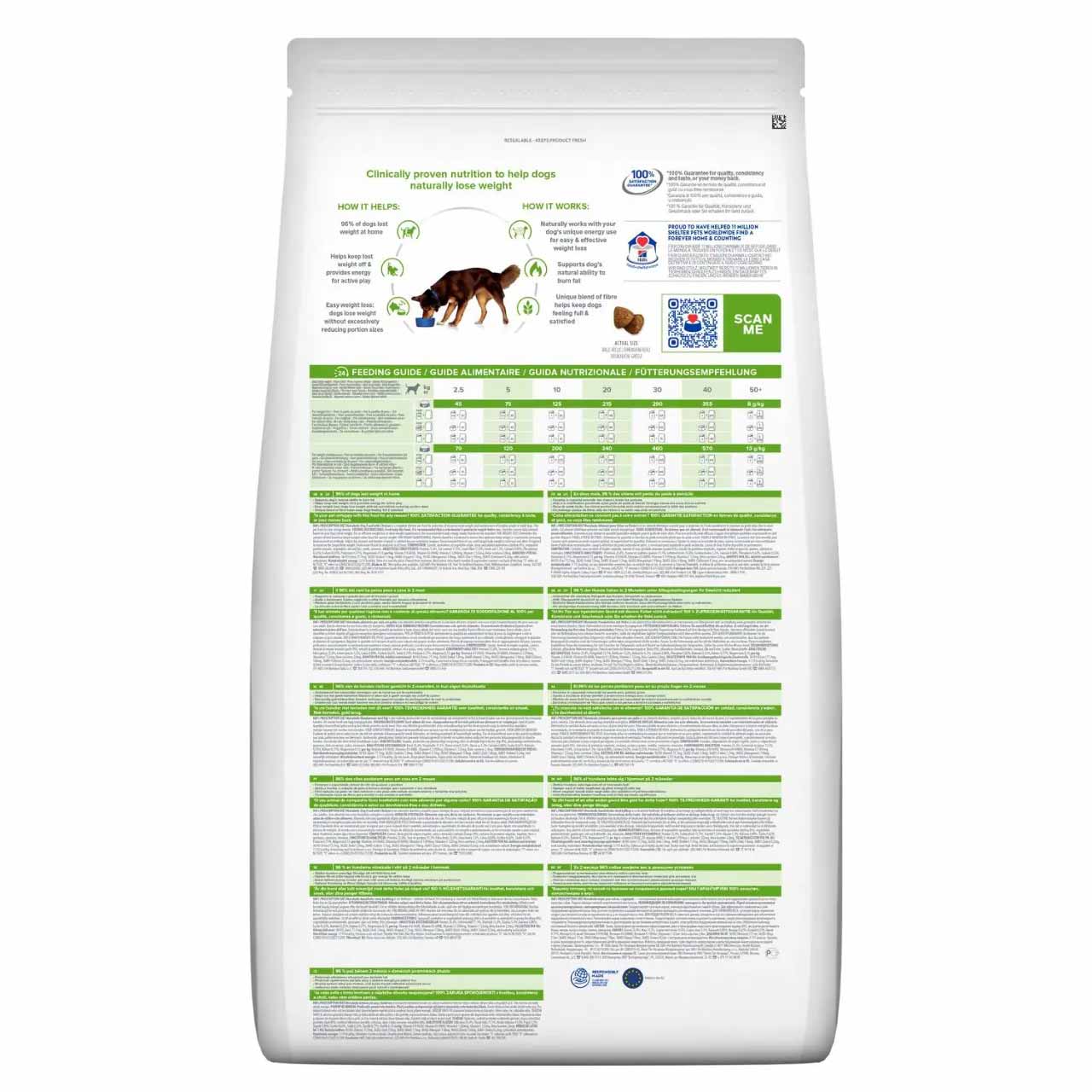 Hills Prescription Diet Metabolic Weight Management Dry Dog Food - Chicken