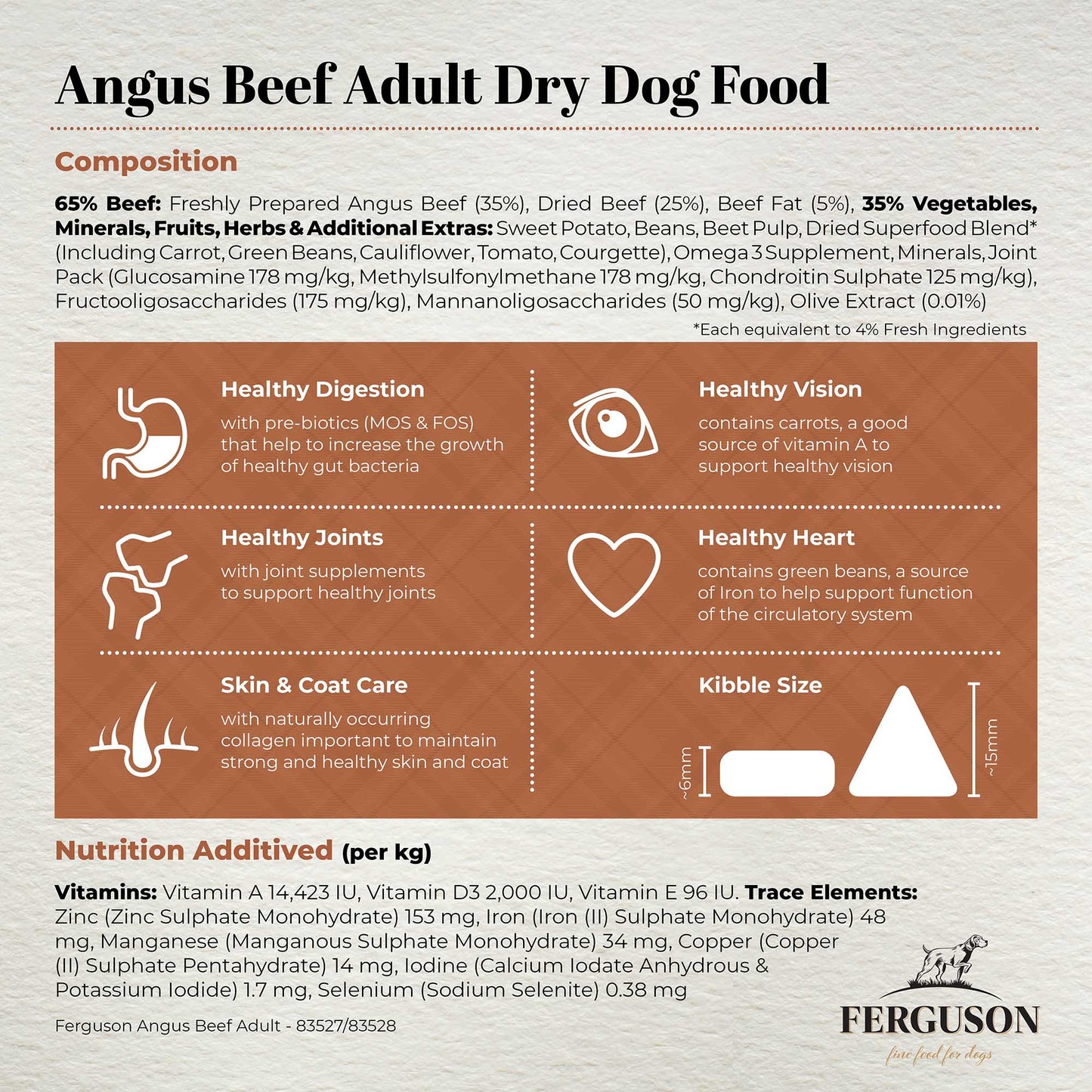 Ferguson Angus Beef Adult Dry Dog Food
