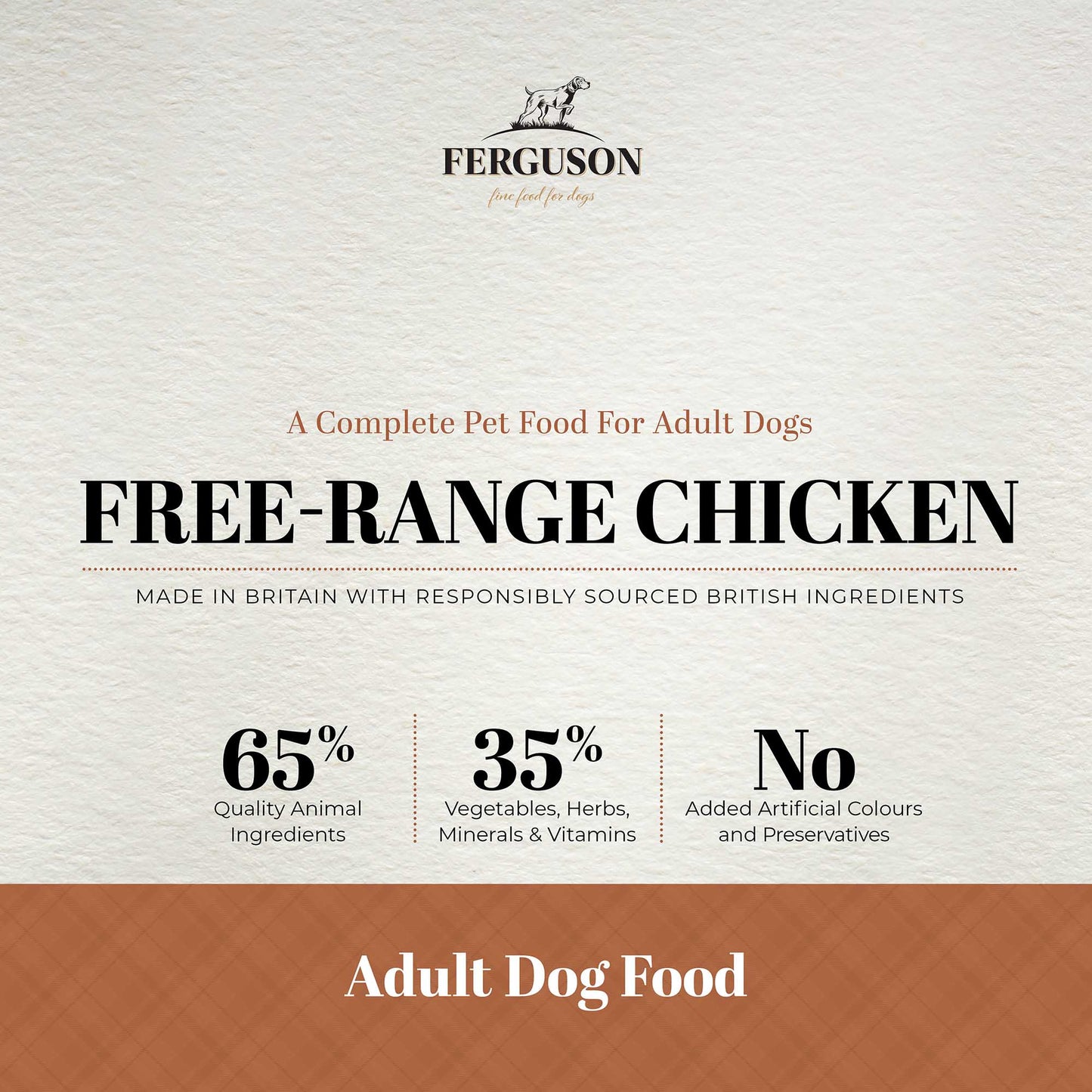 Ferguson British Free Range Chicken Adult Dry Dog Food