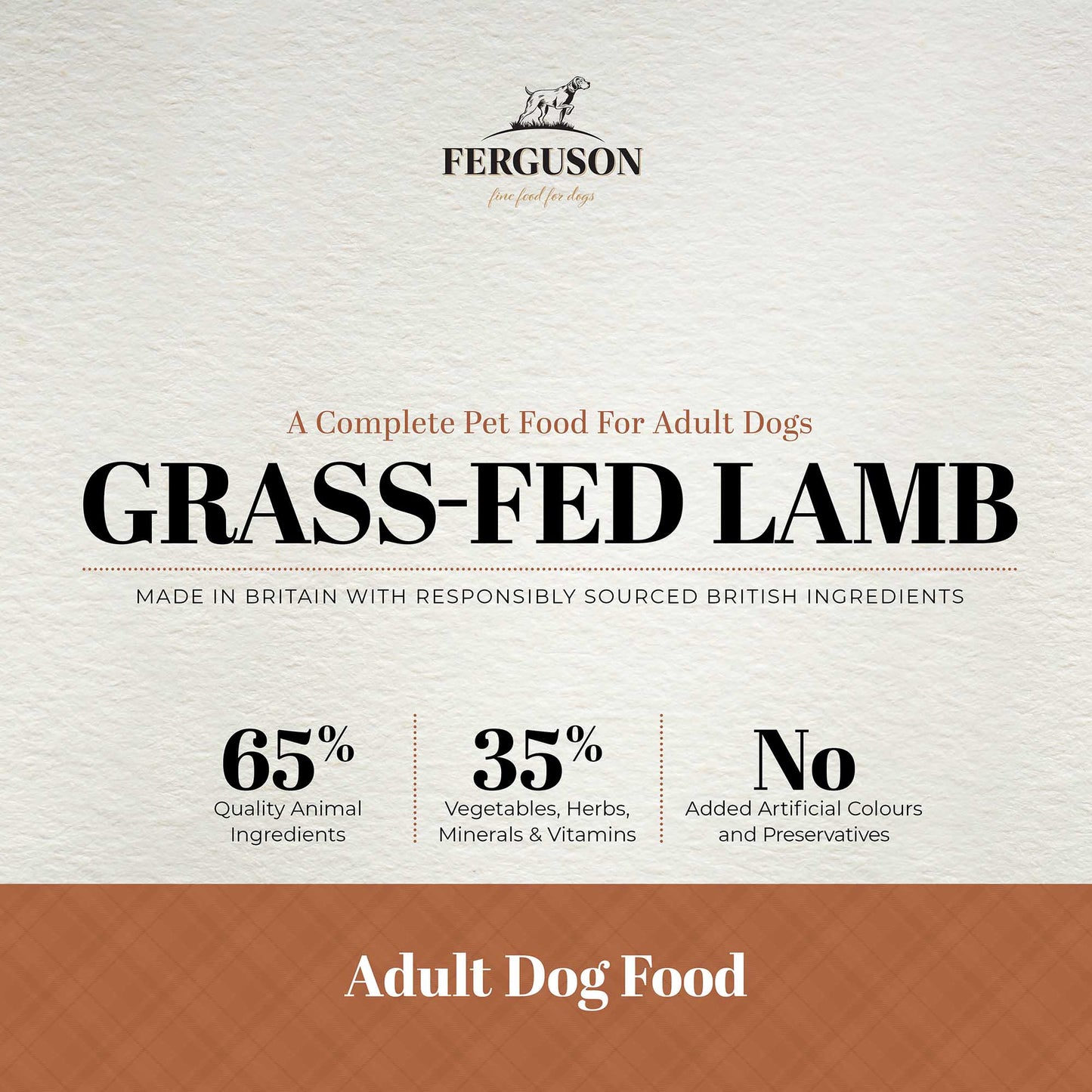 Ferguson Grass Fed Lamb Adult Dry Dog Food