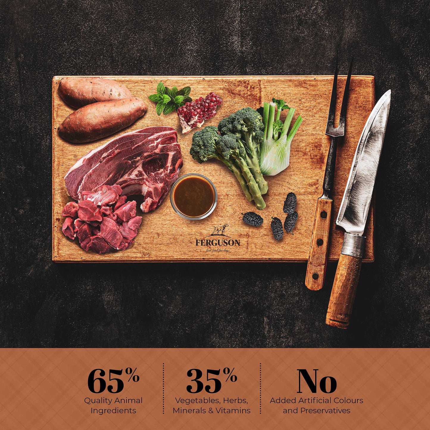 Ferguson Grass Fed Lamb Adult Dry Dog Food