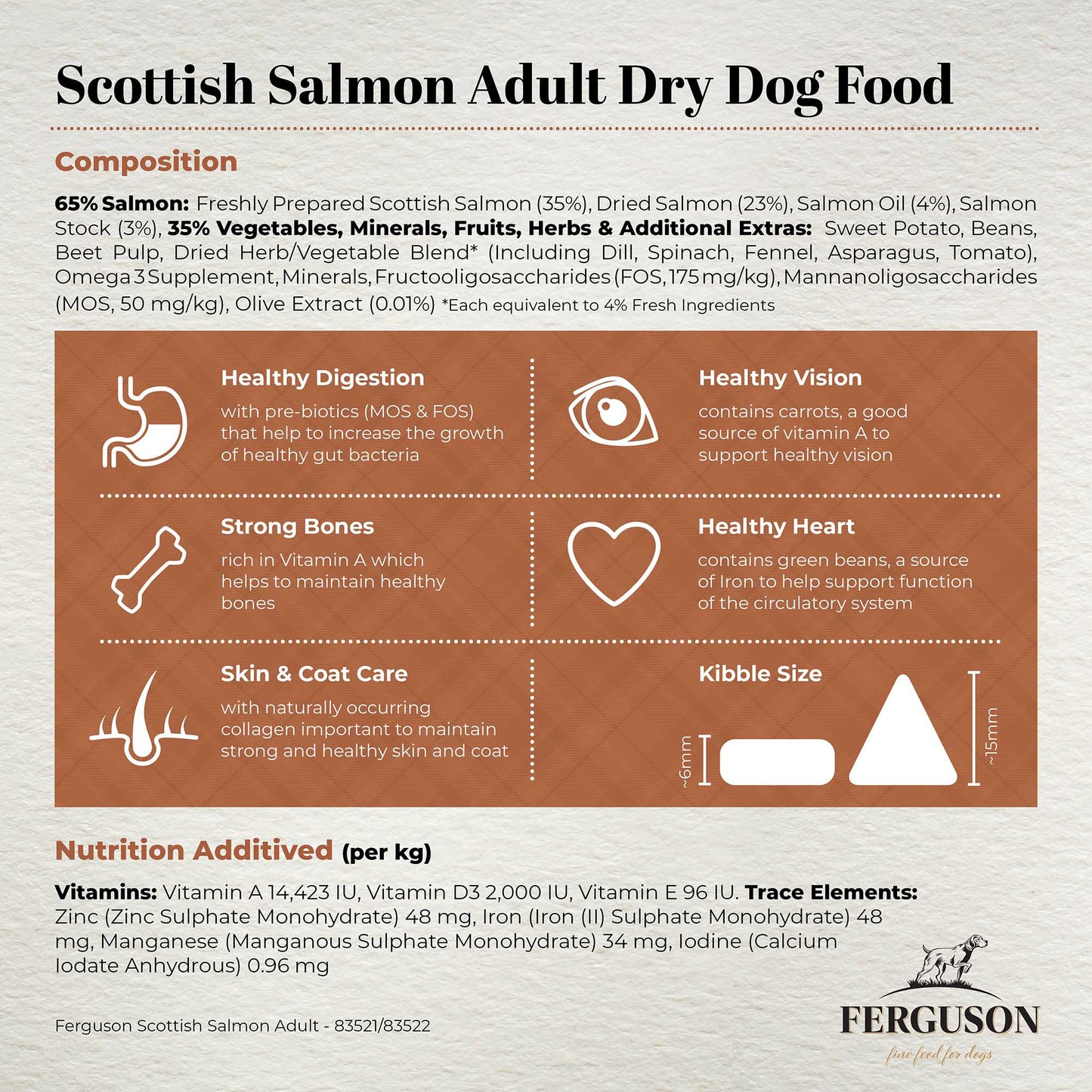 Ferguson Scottish Salmon Adult Dry Dog Food