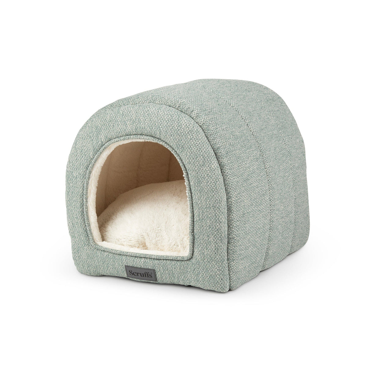 Scruffs Seattle Cave Cat Bed - Topaz Green