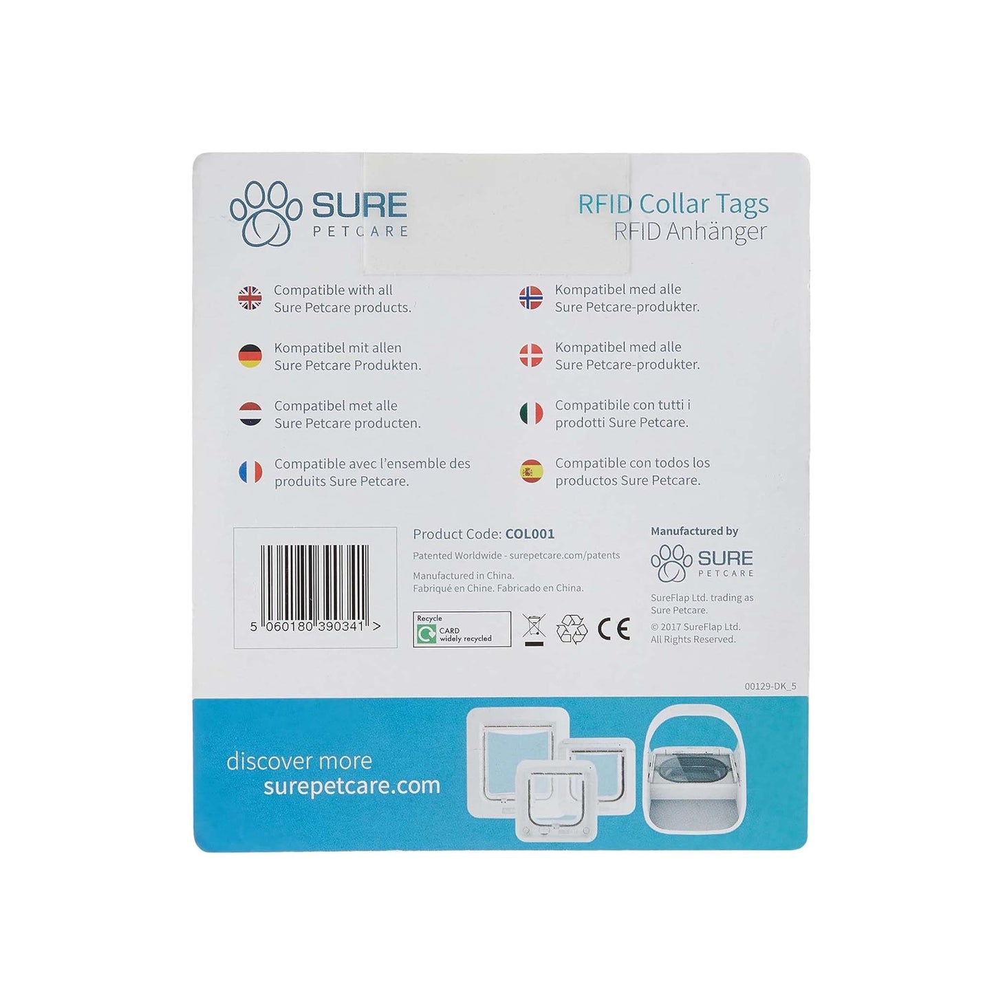 Sureflap RFID Collar Tags - Twin Pack
