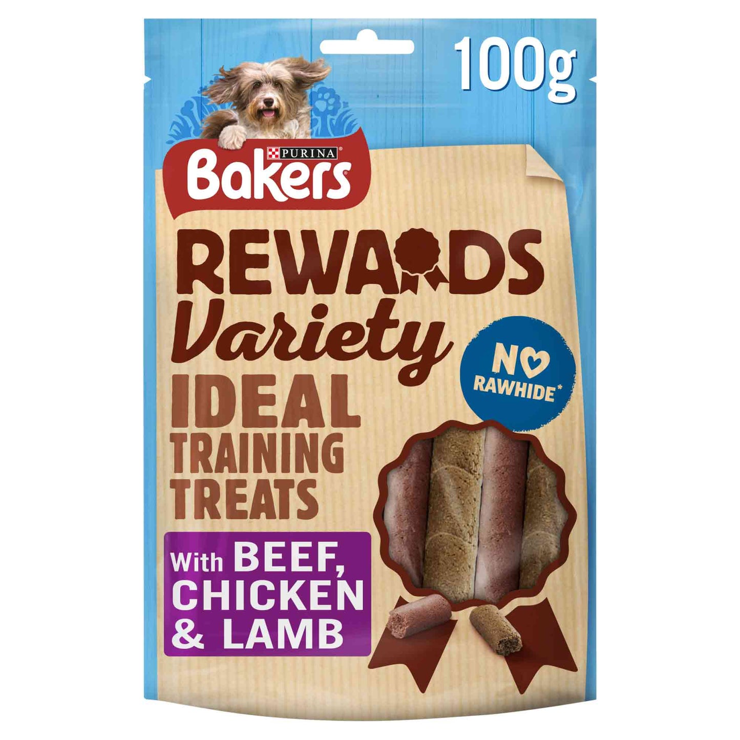Bakers Rewards Adult Dog Treats - 100g