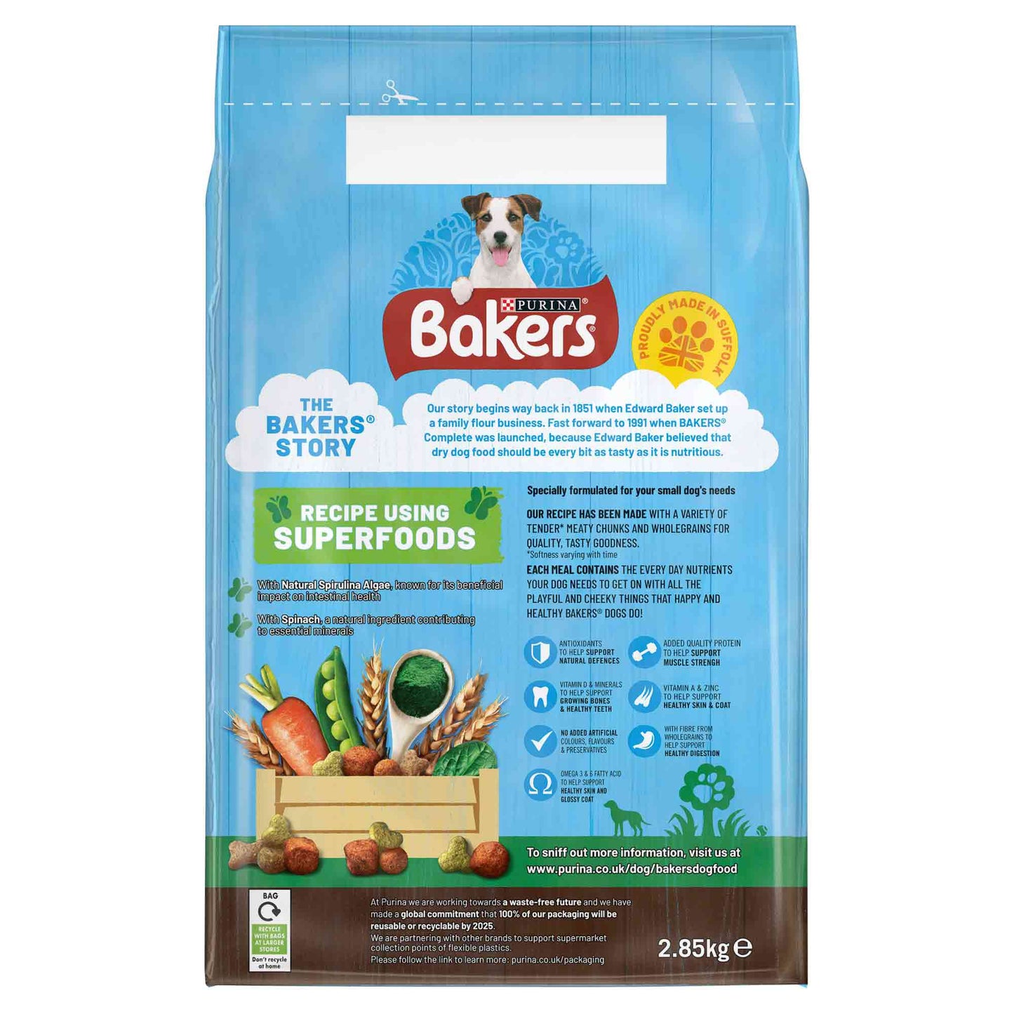 Bakers Small Breed Adult Dry Dog Food