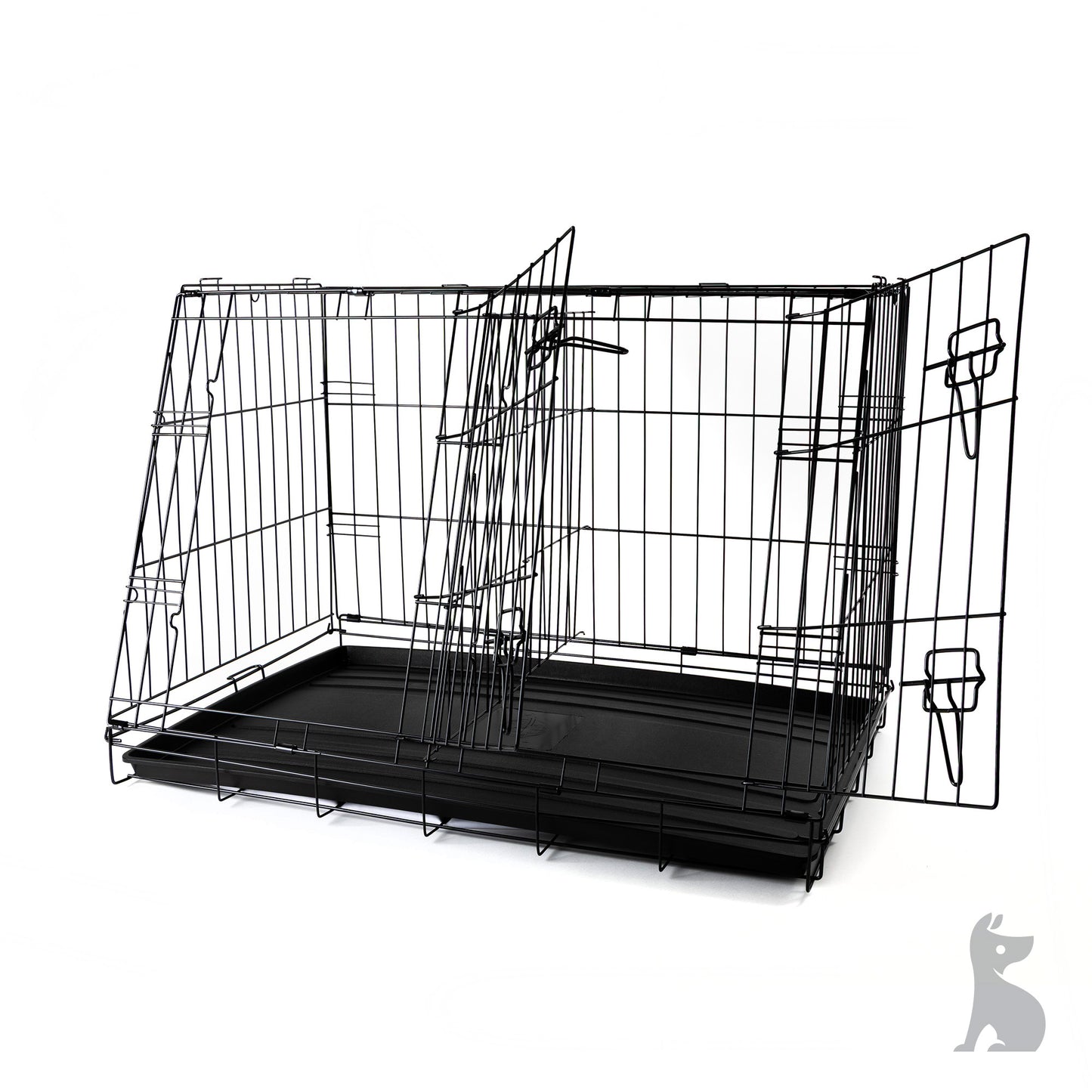 Barkshire Sloping Dog Car Crate - Large 90 x 59cm
