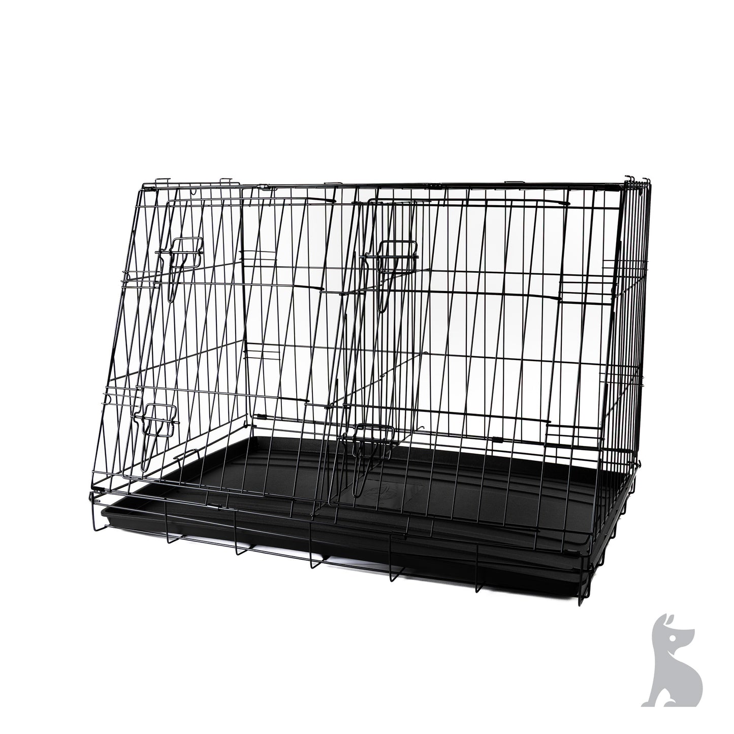 Barkshire Sloping Dog Car Crate - Large 90 x 59cm