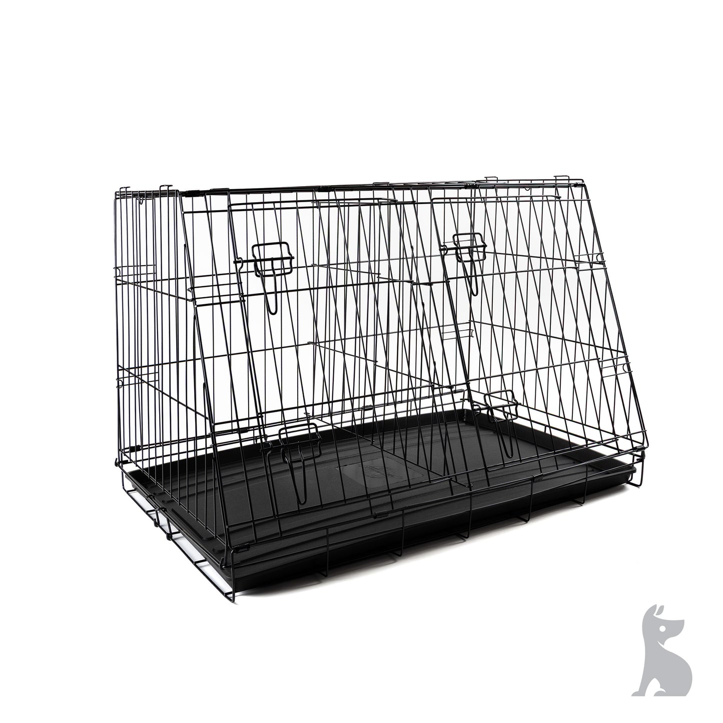 Barkshire Sloping Dog Car Crate - Large 90 x 59cm