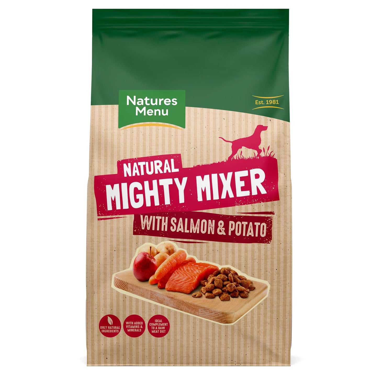 Natures Menu Mighty Mixer - Salmon & Potato - 2kg