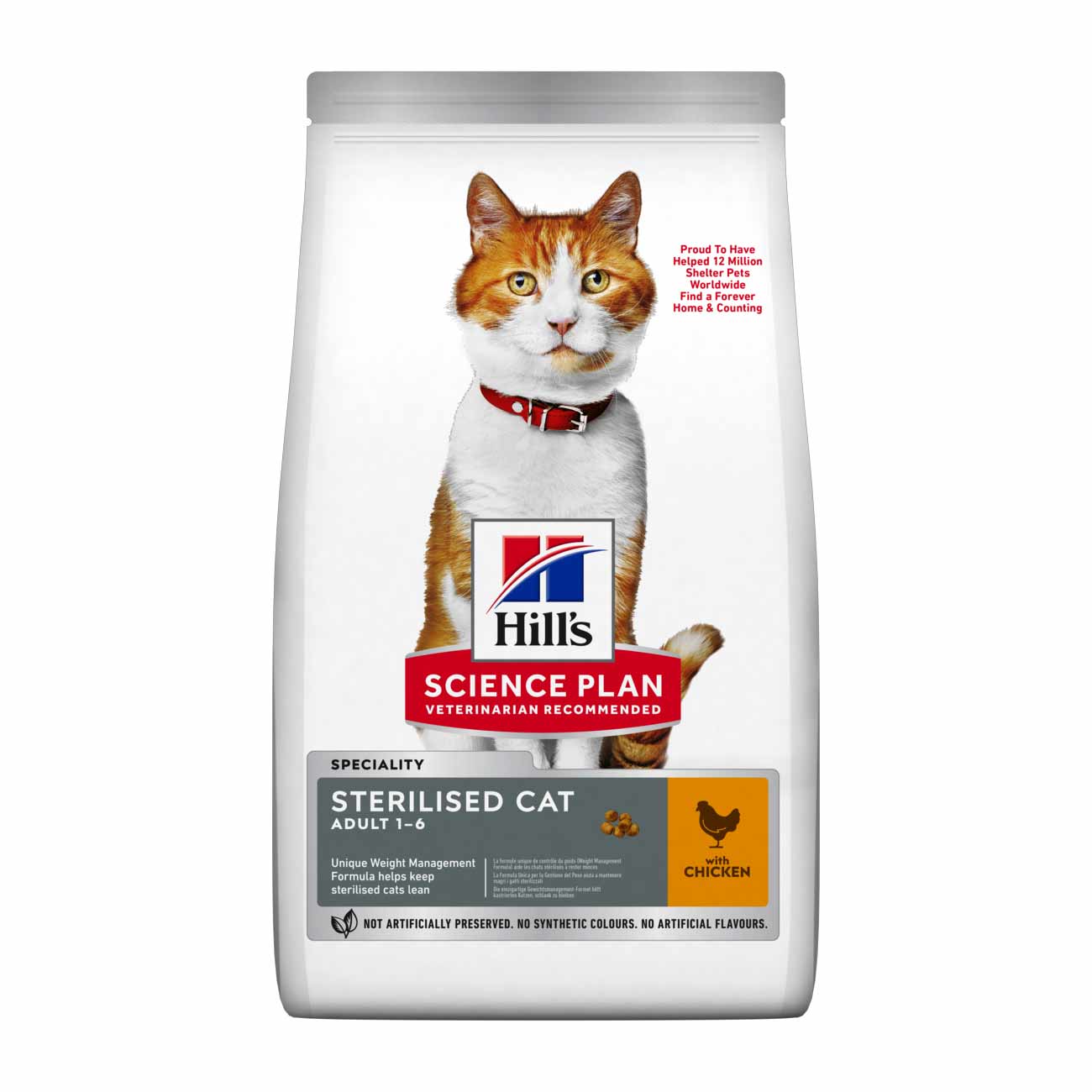 Hills Science Plan Sterilised Adult Dry Cat Food - Chicken